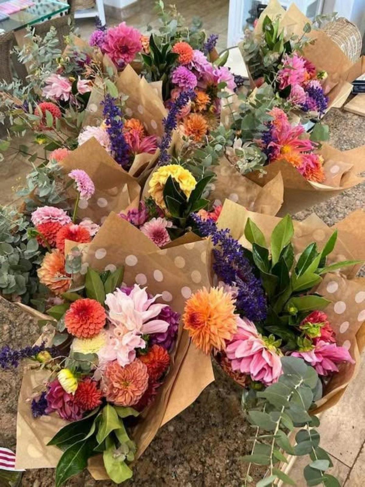 Flowers in store