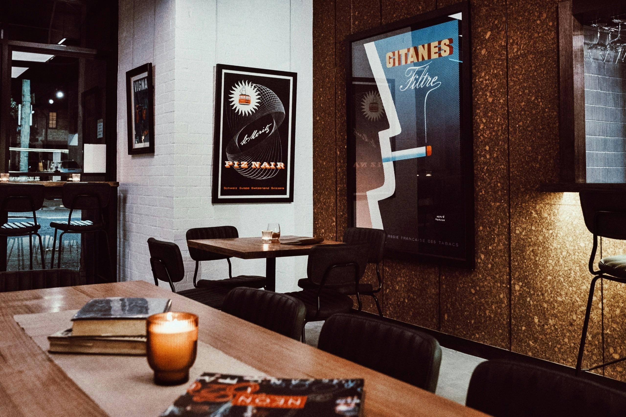 One of our original vintage posters available for purchase.