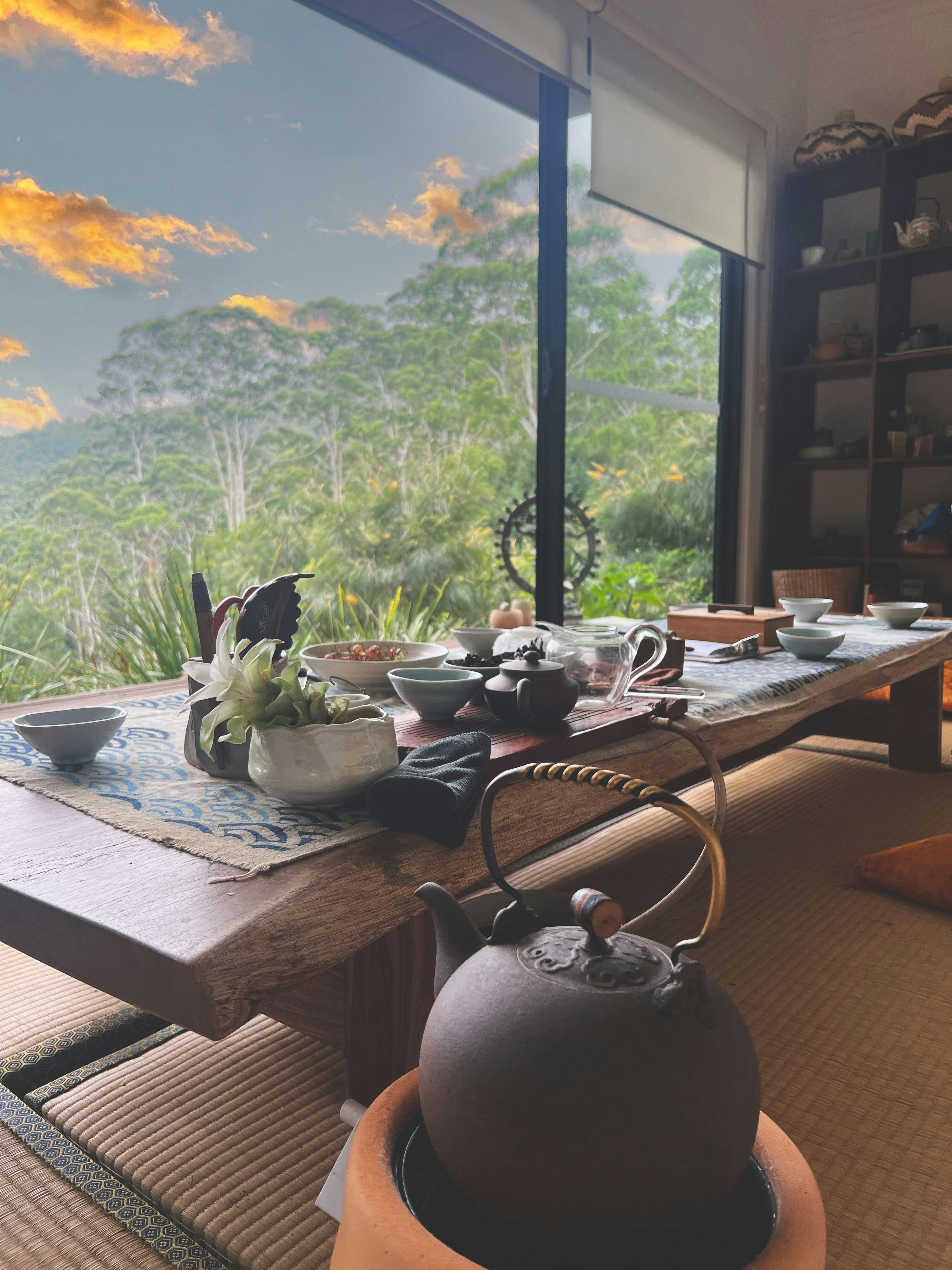 Tea Ceremony connection with nature