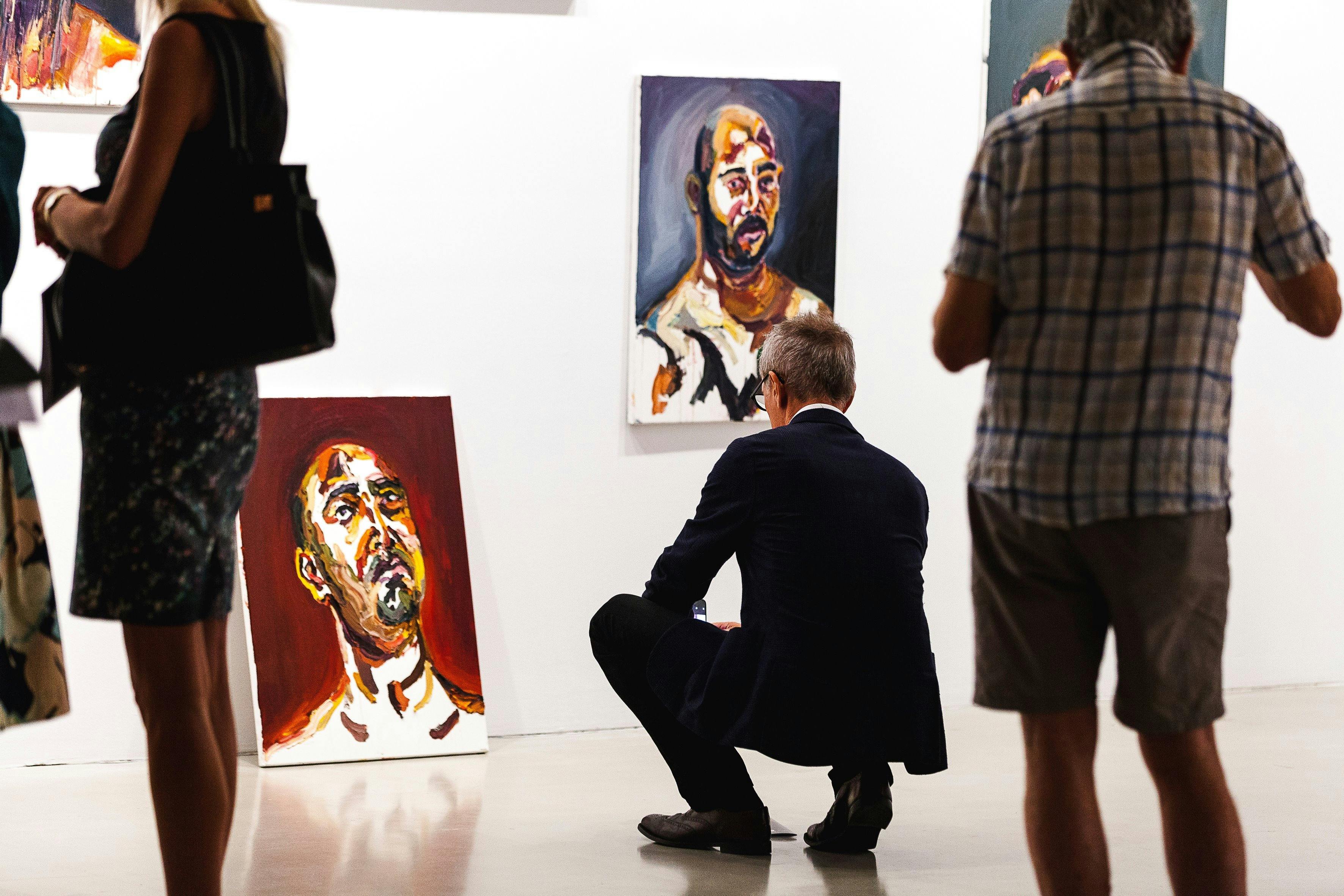 Another Day in Paradise exhibition opening