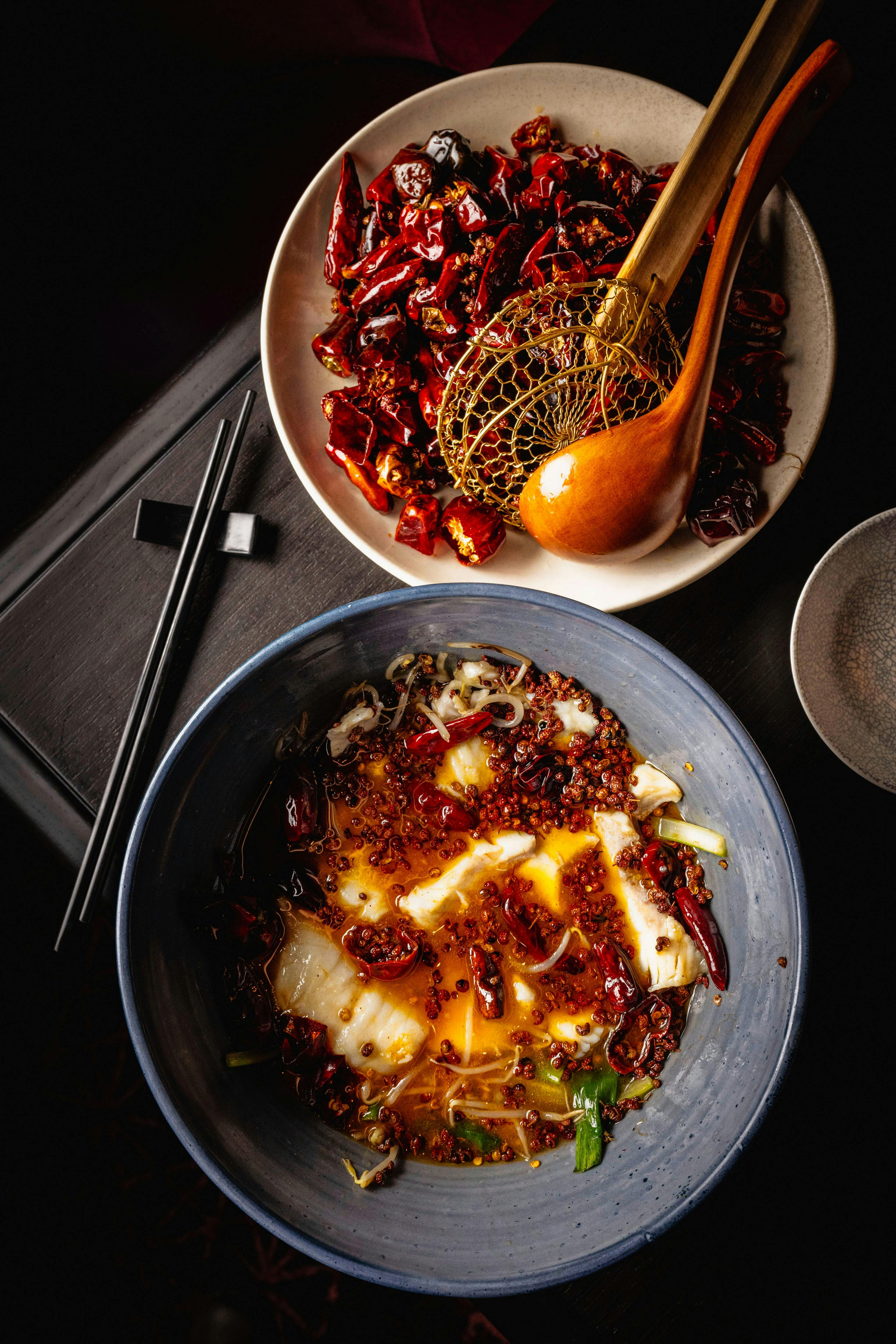 Fish Drowned In Heaven Facing Chillies