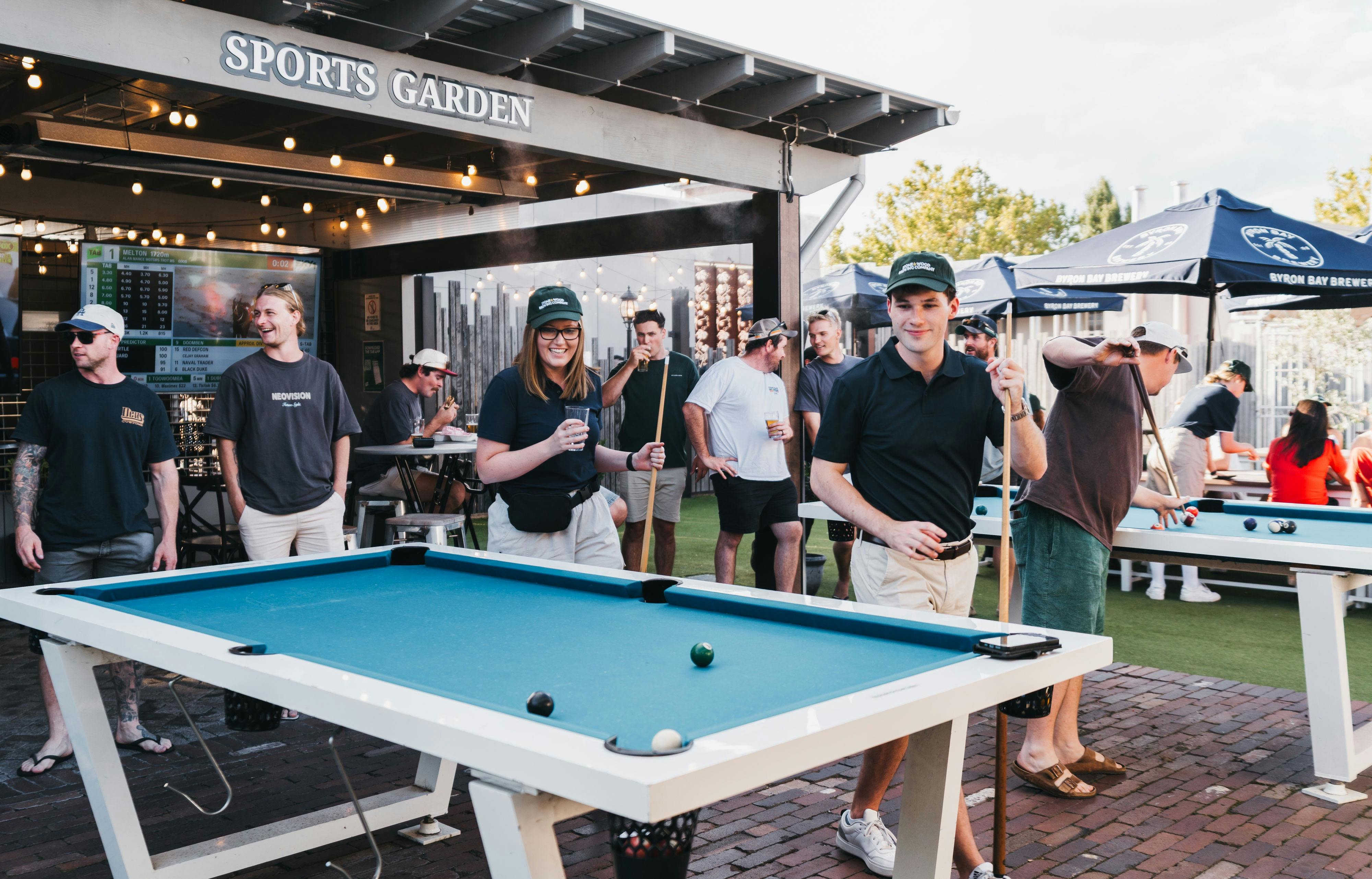 Pool Tables at The Greenhouse of Orange