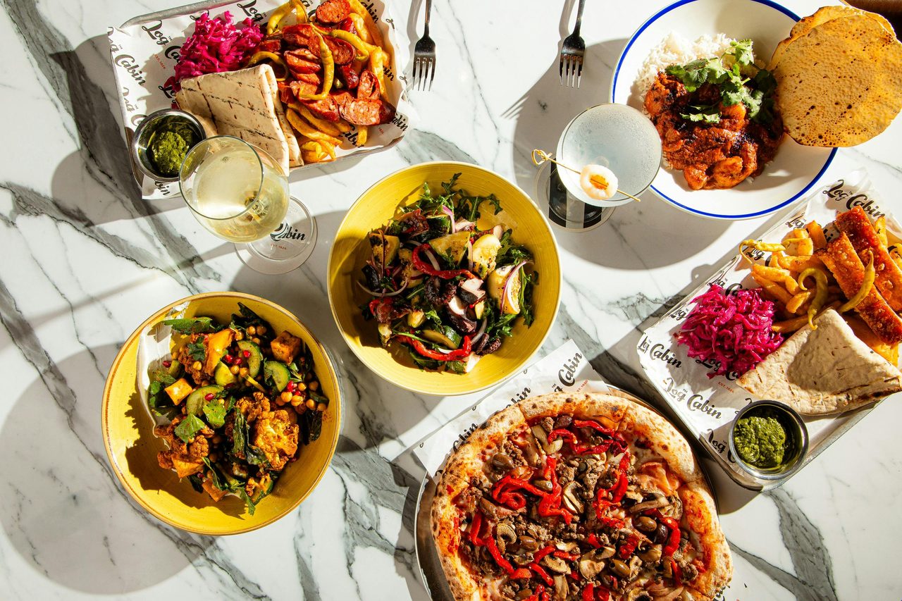 Meals on table