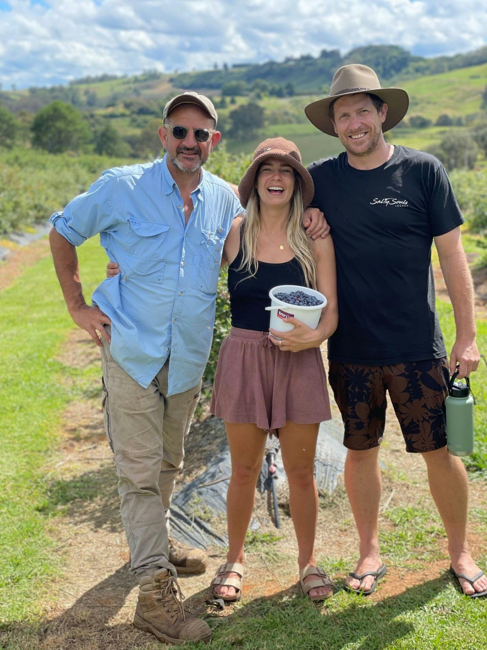 People enjoying Picking