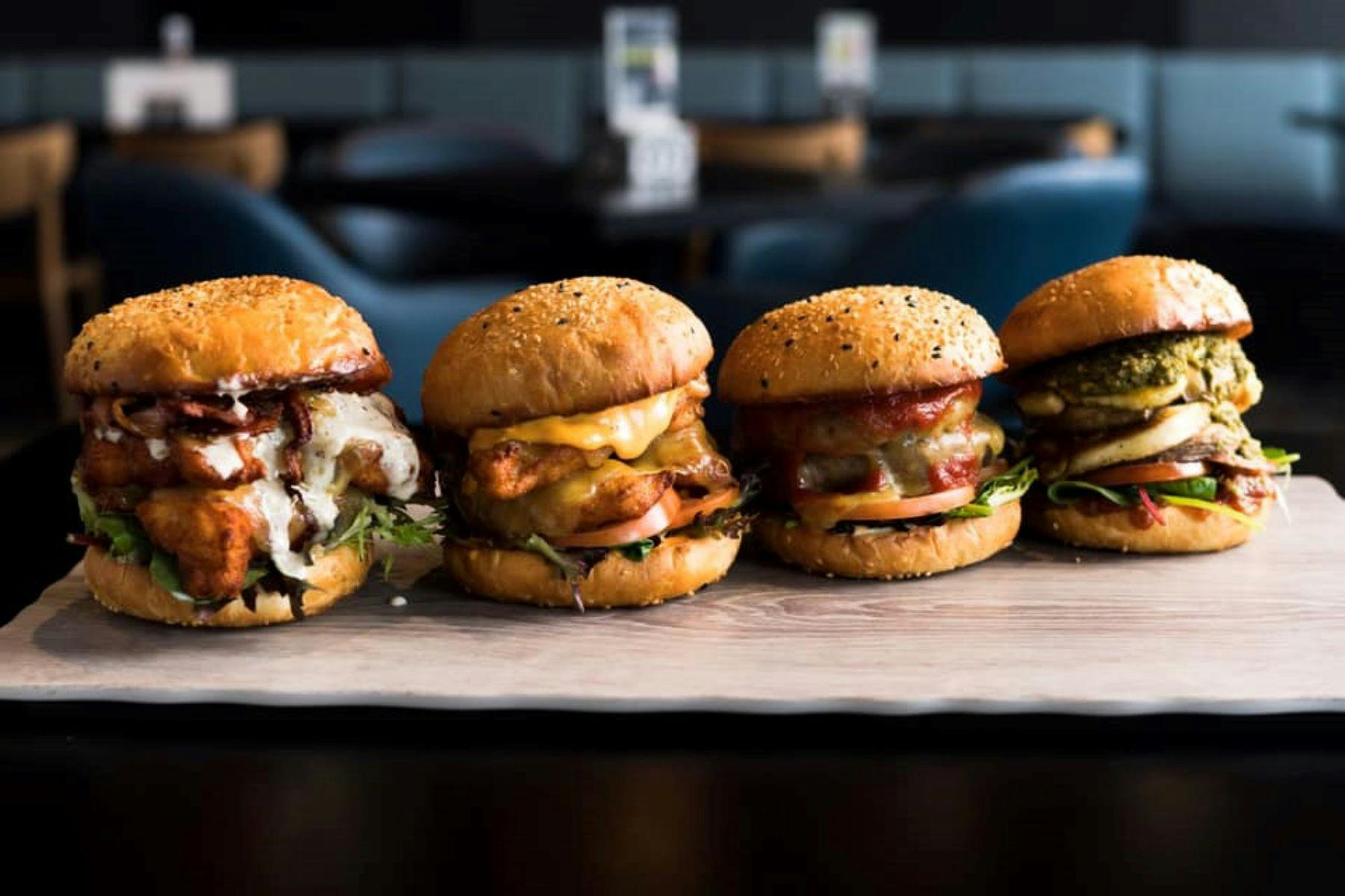 The Best Burgers at The Coffee Club