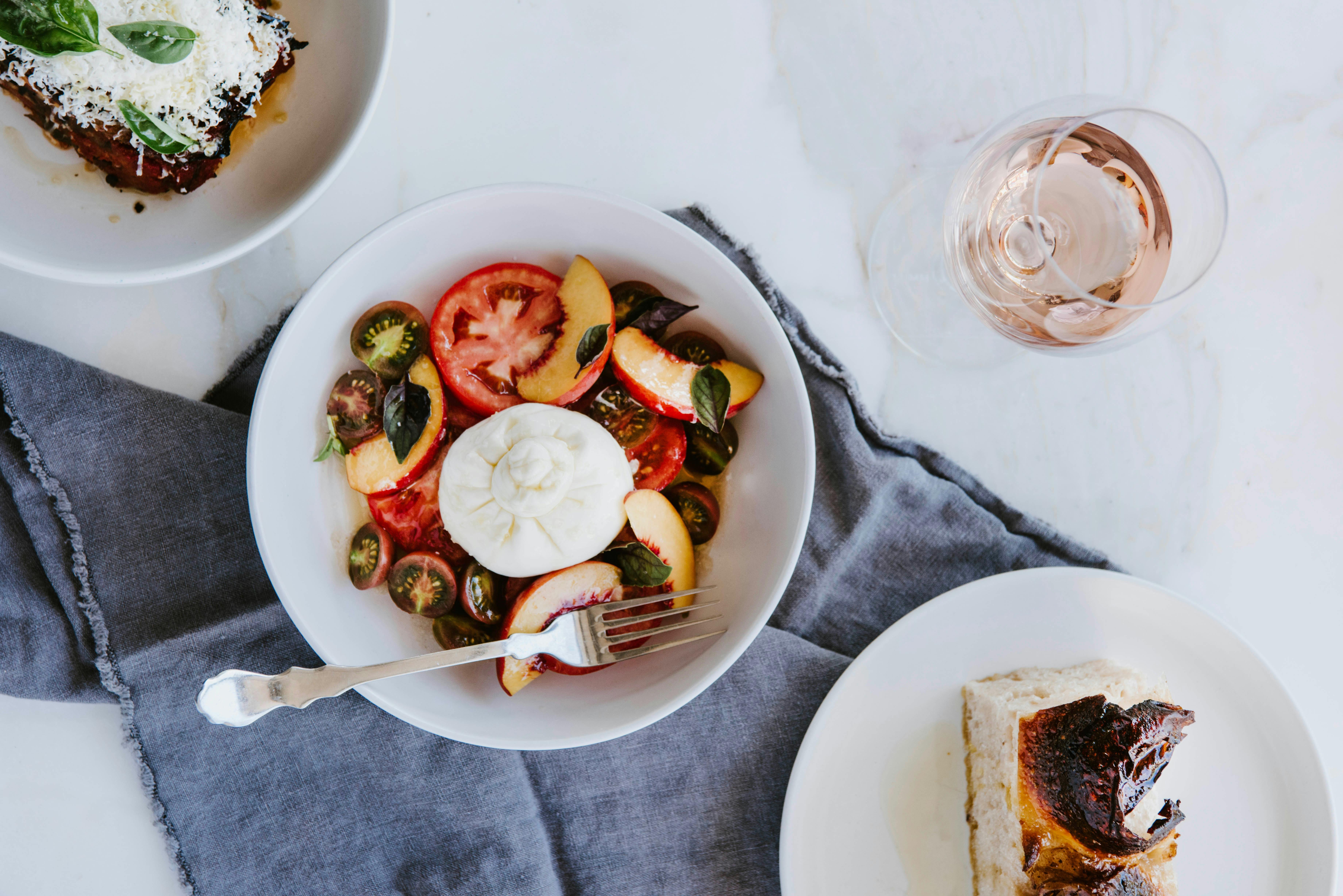 Casual dining menu at The Barn