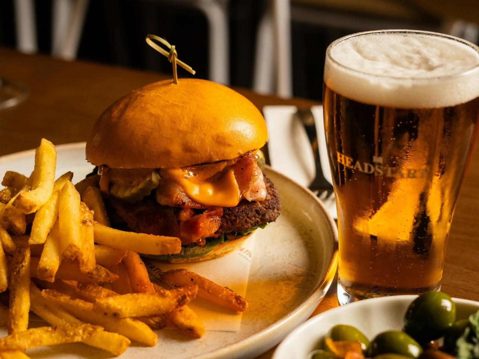 Burger & Beer at Station Hotel Parramatta