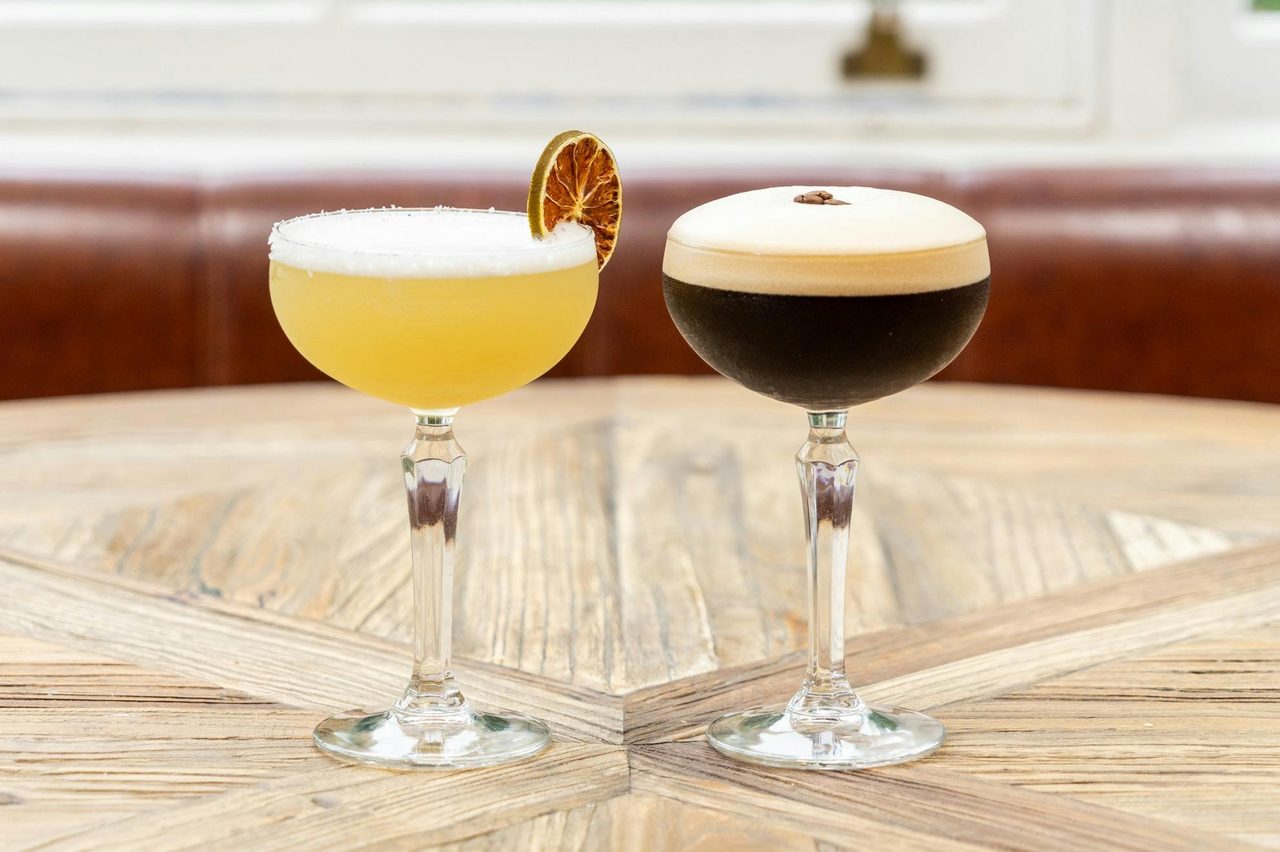 Two cocktails