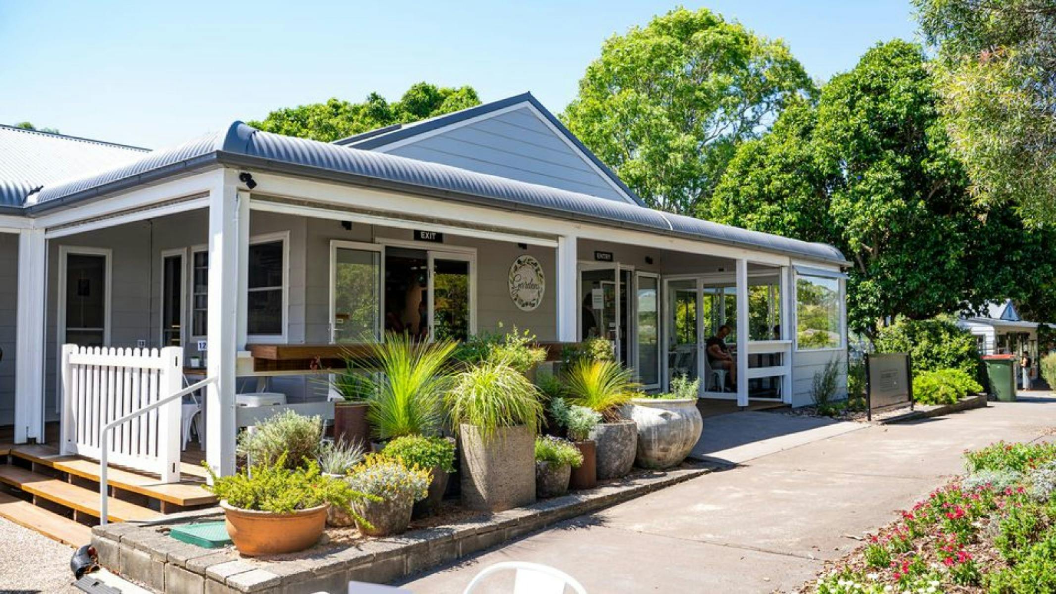 The Gardens Cafe Entrance