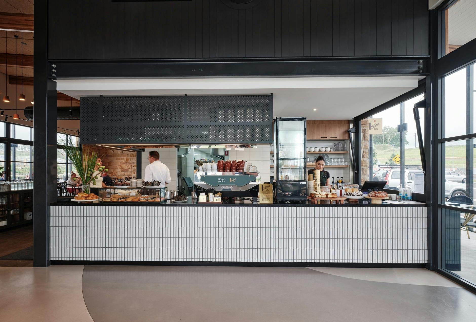 Front counter at The Butler's Pantry
