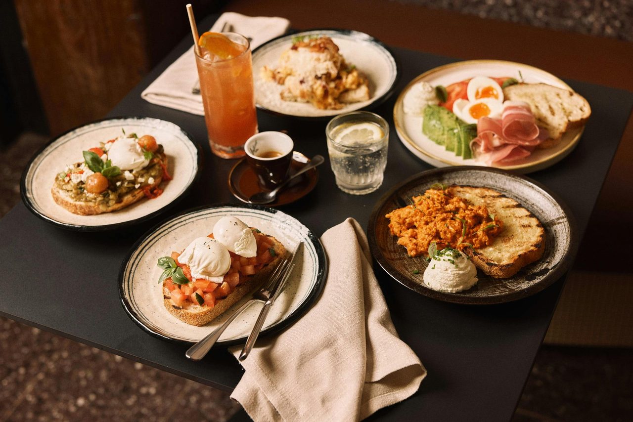 Enjoy a range of cold or hot Italian-inspired breakfast options at Tessuto Sydney.