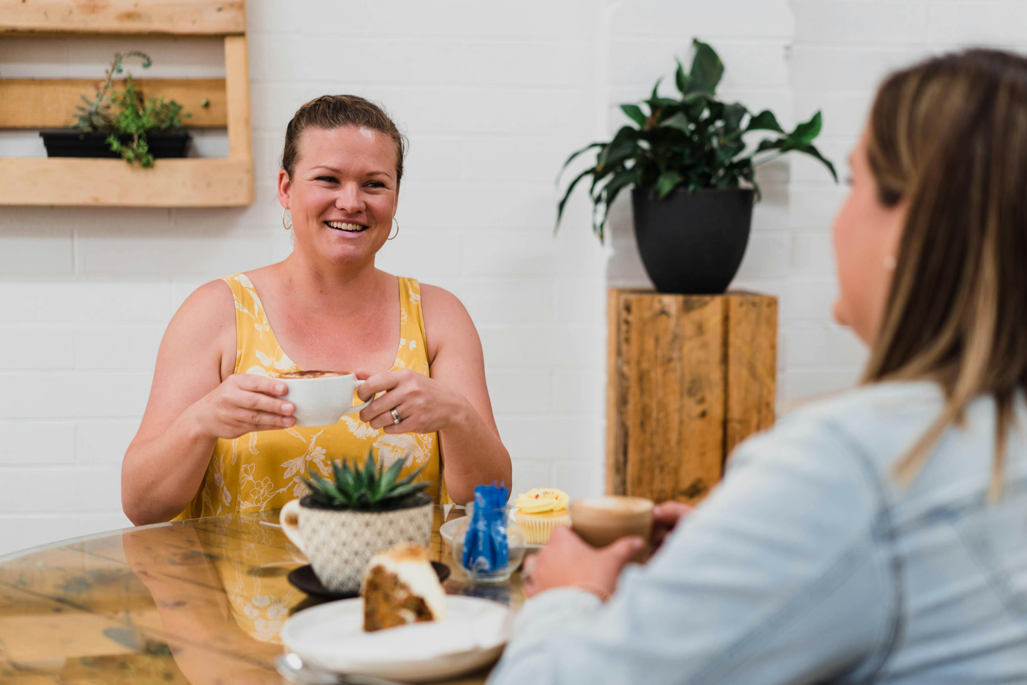 The Coffee Nest coffee with friends