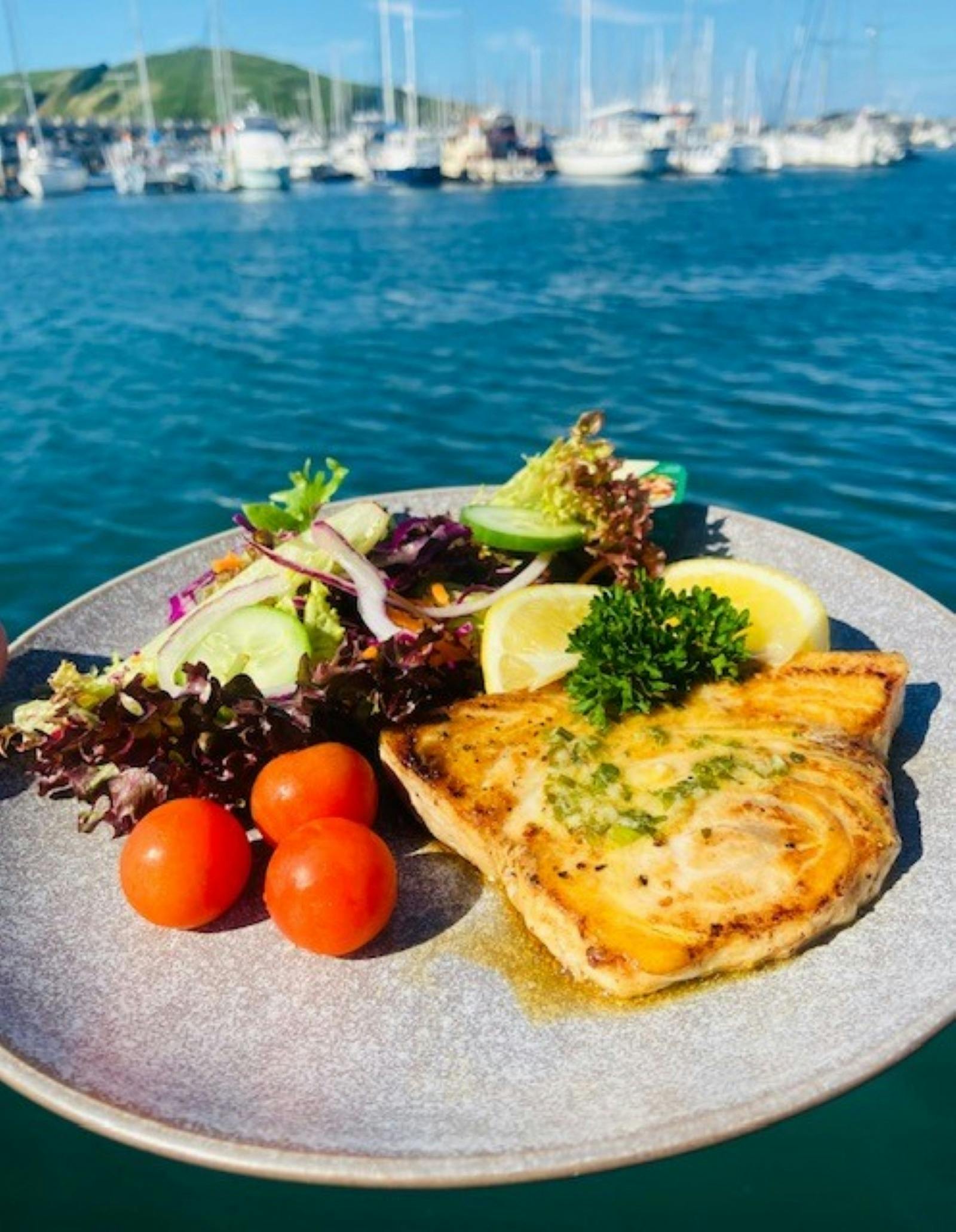 Grilled Swordfish with Lemon Butter