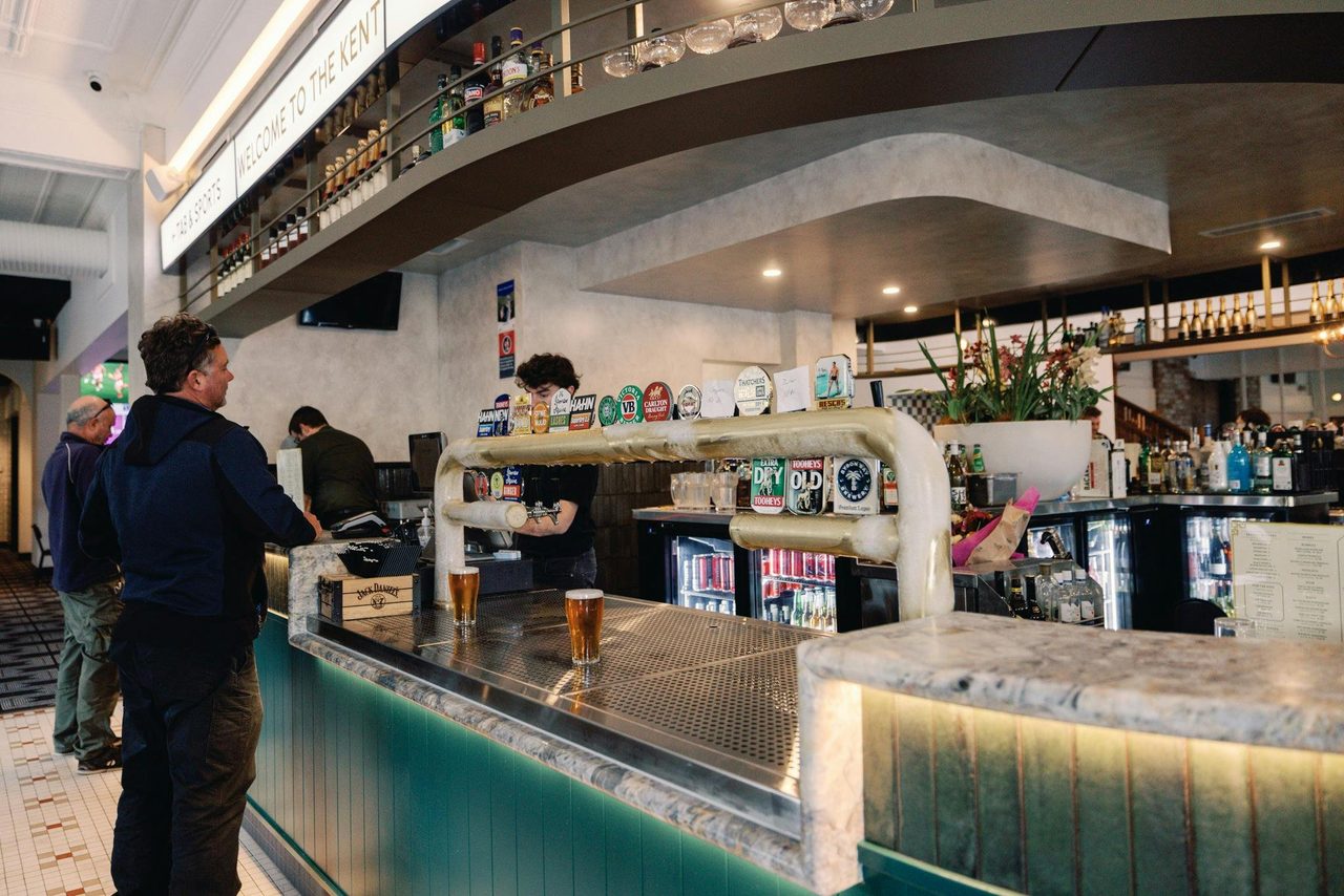 Beers on tap