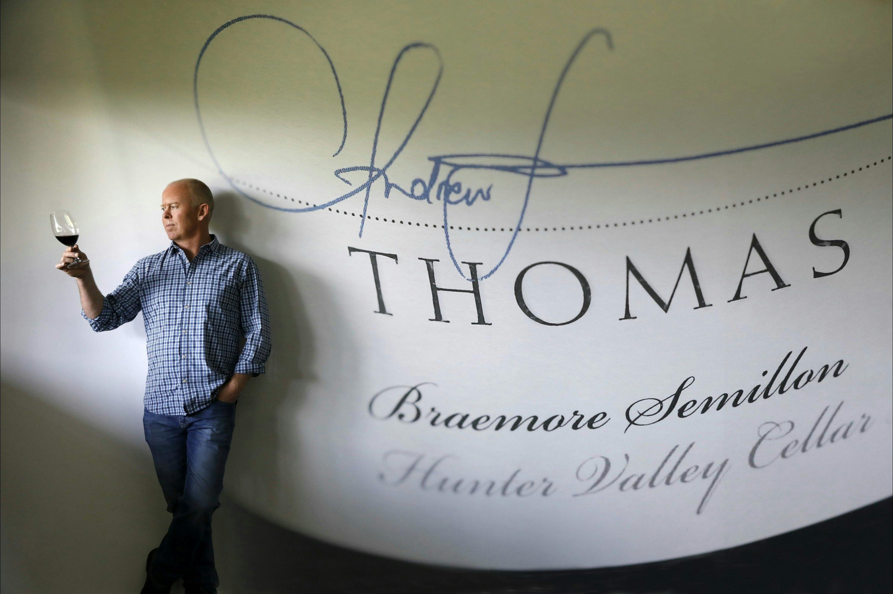 Andrew Thomas in Thomas Wines Cellar Door