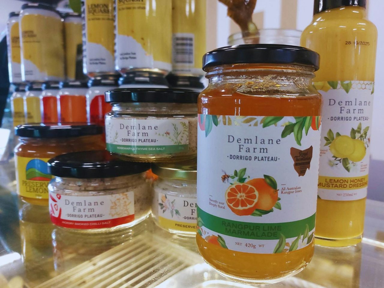 Local products by Demlane Farm Dorrigo