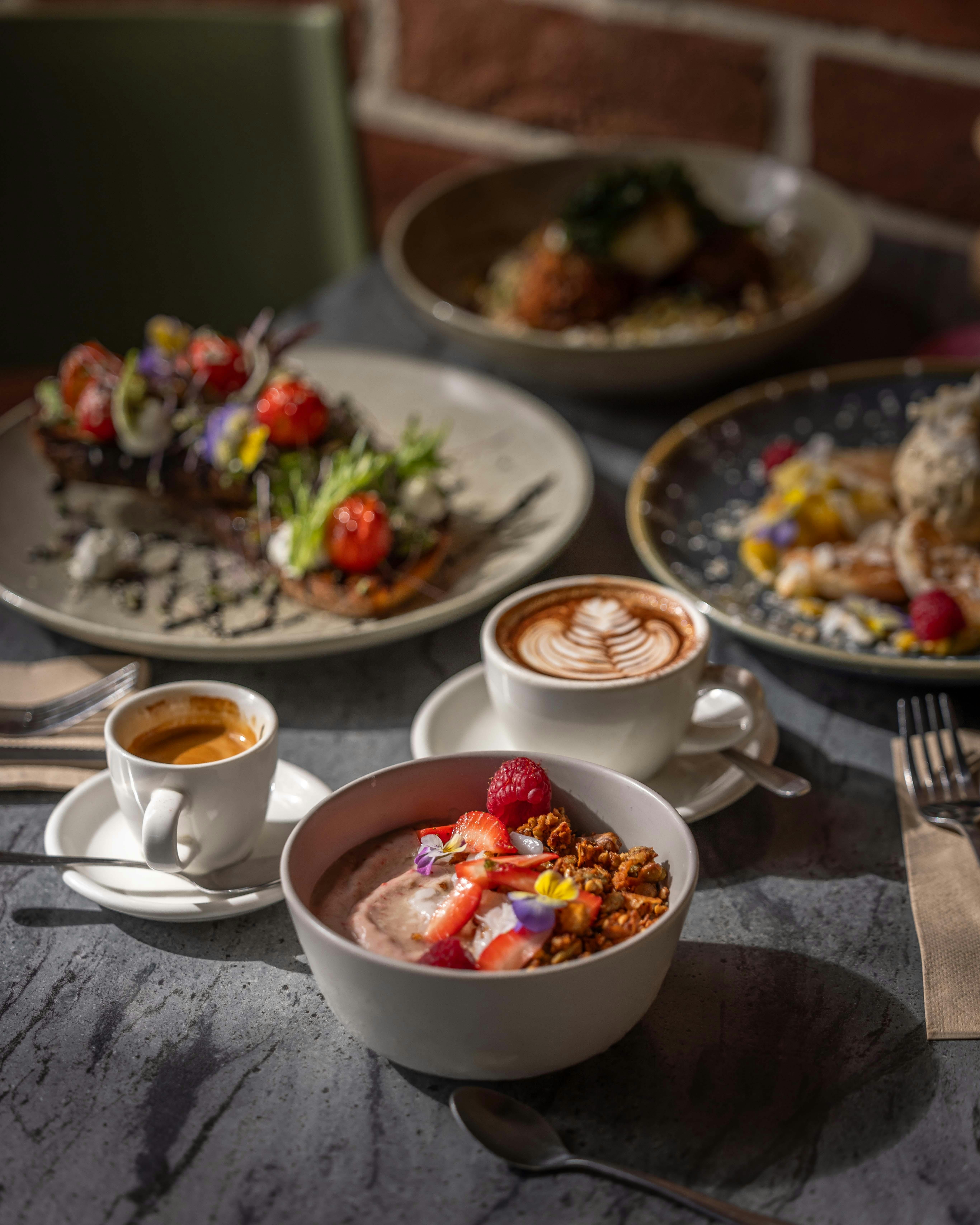 specialty coffee and seasonal cafe food at toast pambula