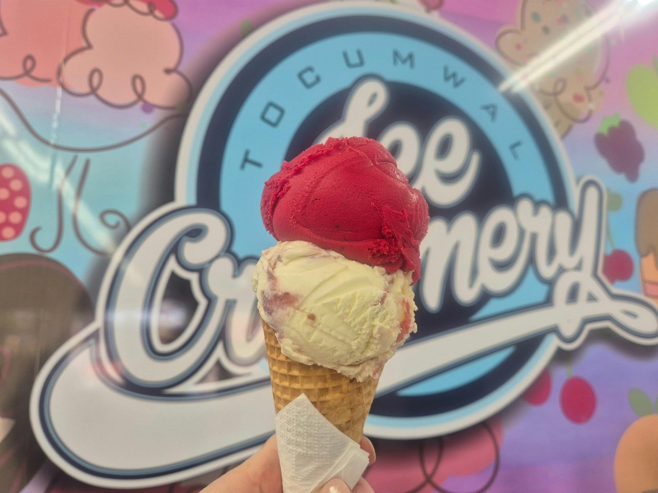 Double Scoop Waffle Cone