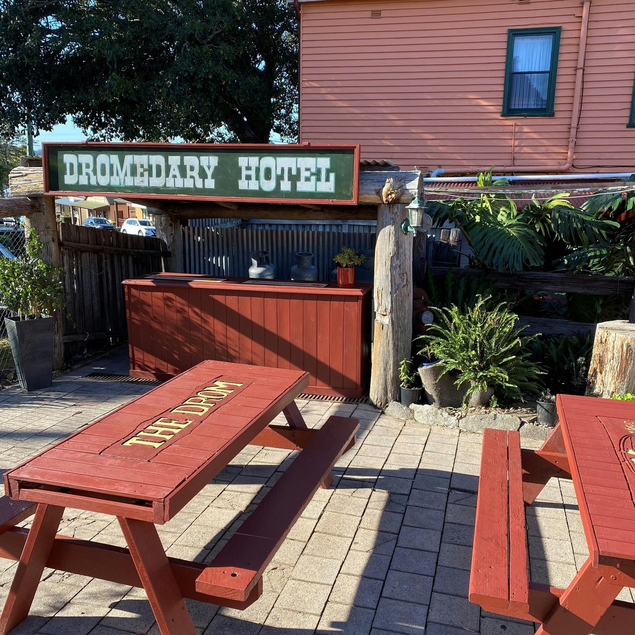 Beer garden - dog friendly