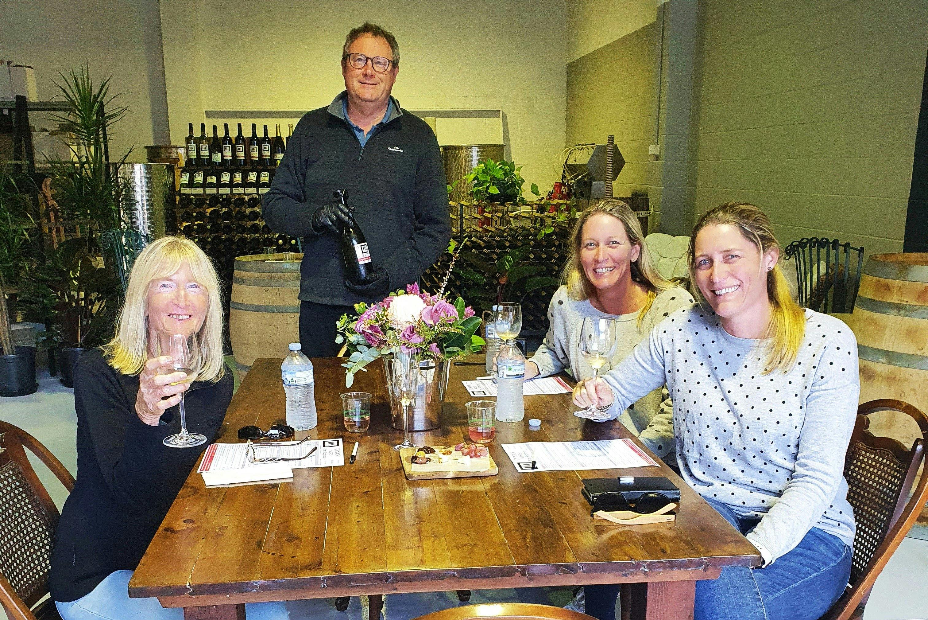 Tynan Wines cellar door wine and cheese tasting