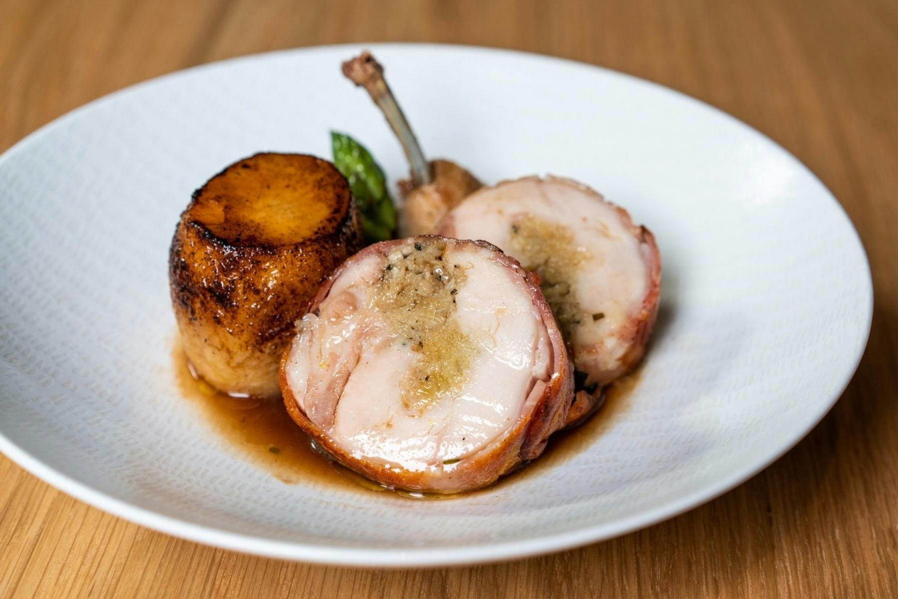 Roast Chicken at The Dove and Shears