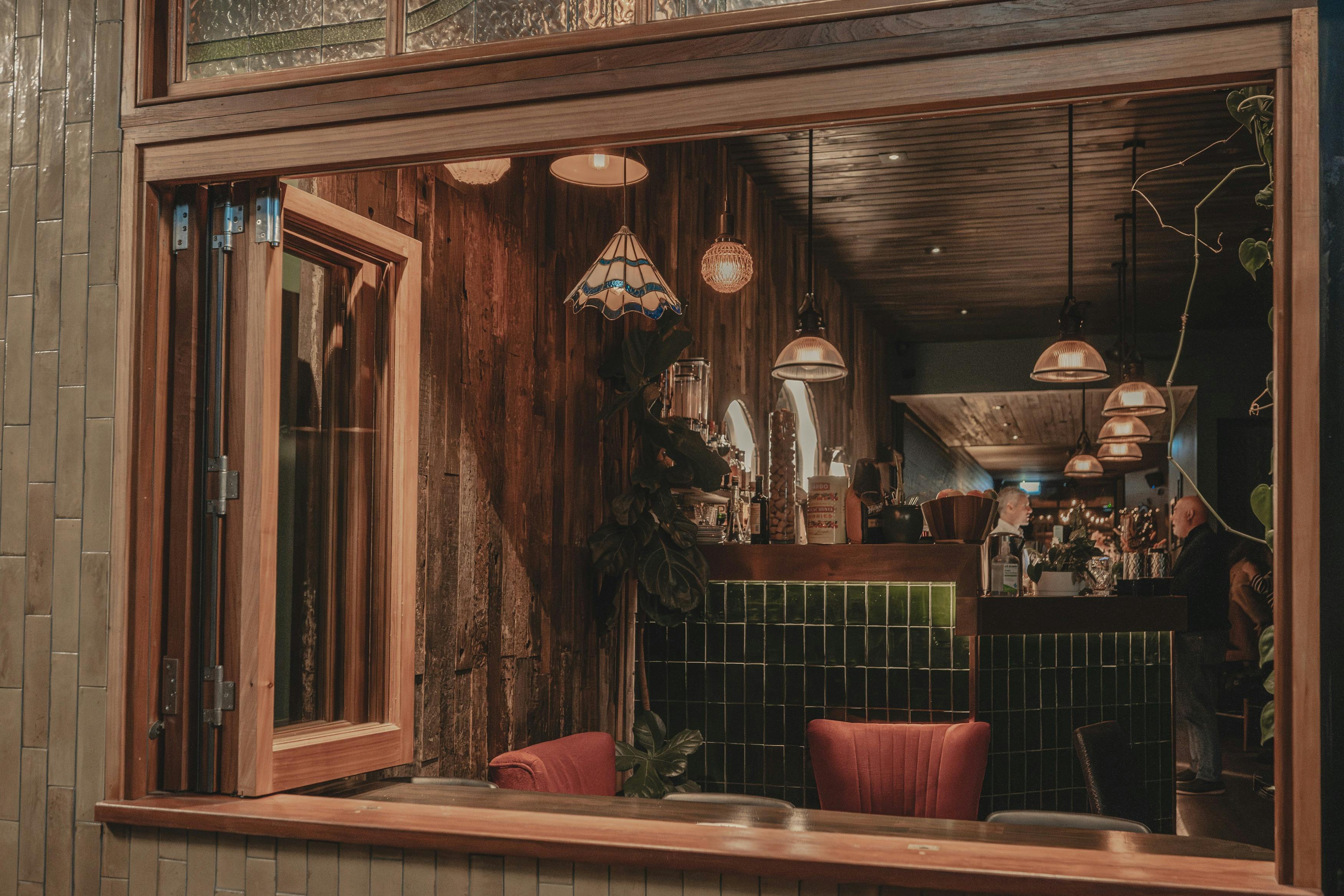 Beautiful space to relax and enjoy drinks