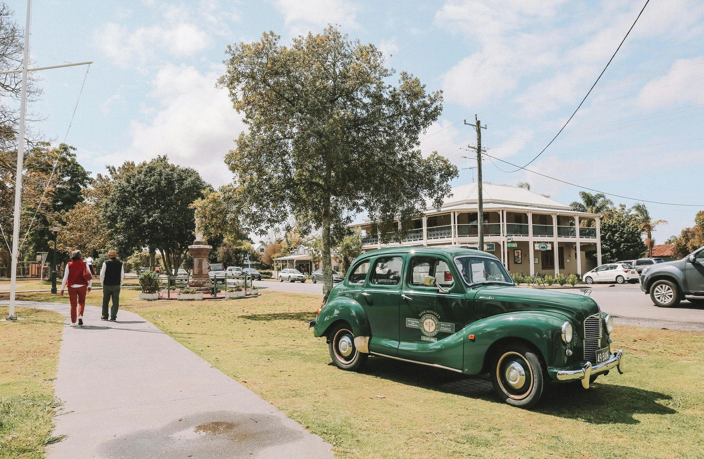 Old Bank vintage car Gladstone