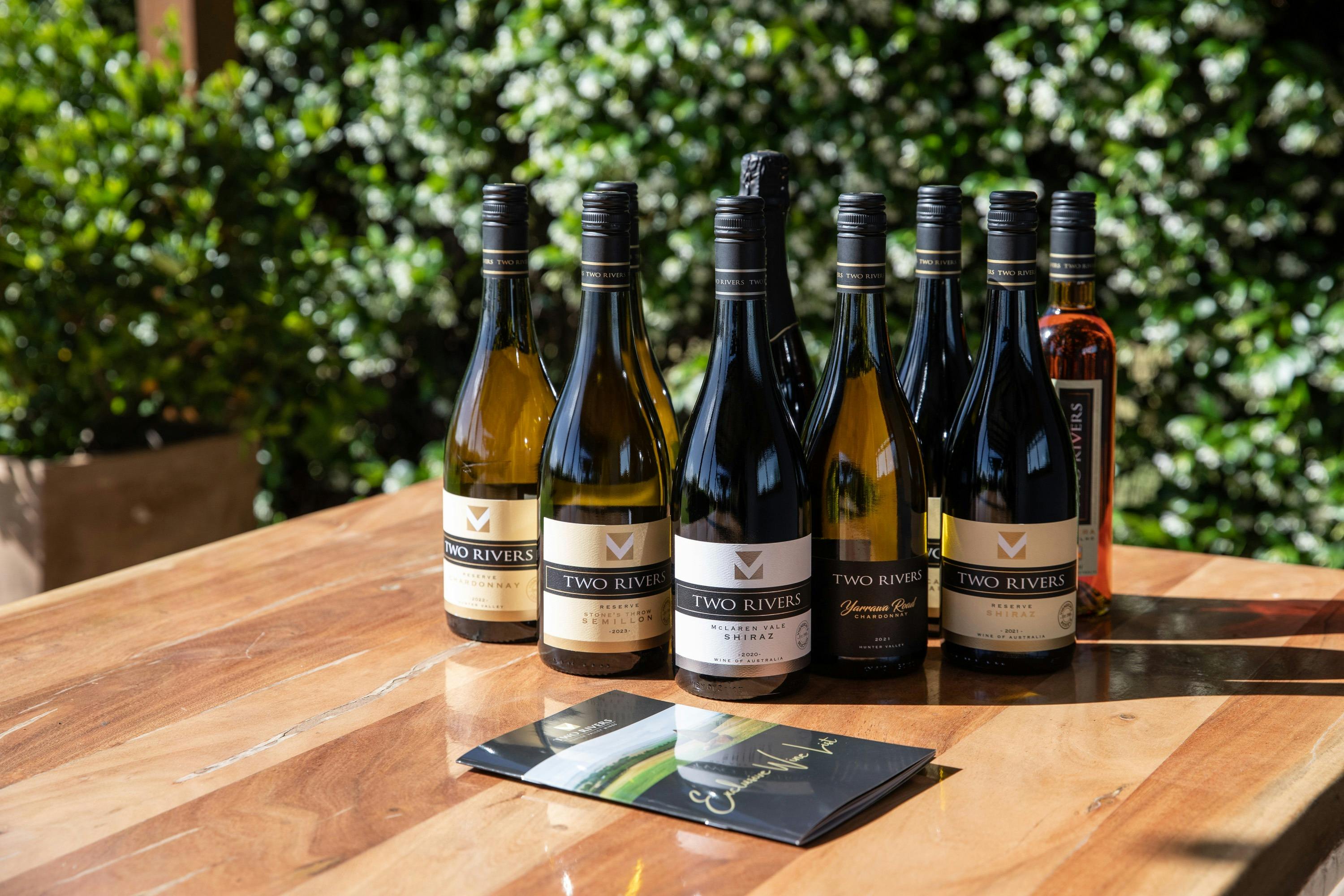 Exclusive wine range