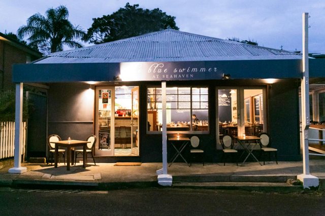 The Blue Swimmer at Seahaven