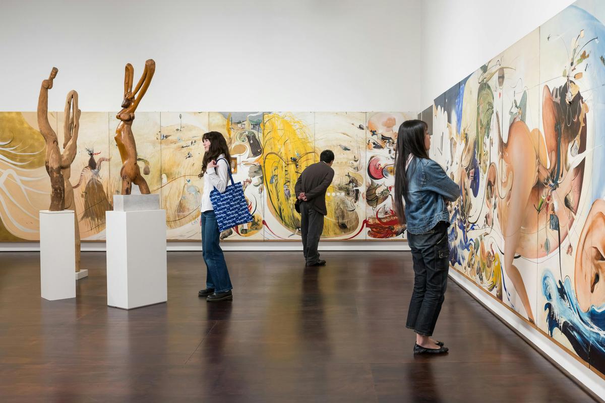 Brett Whiteley Studio, Surry Hills, featuring artworks by Brett Whiteley