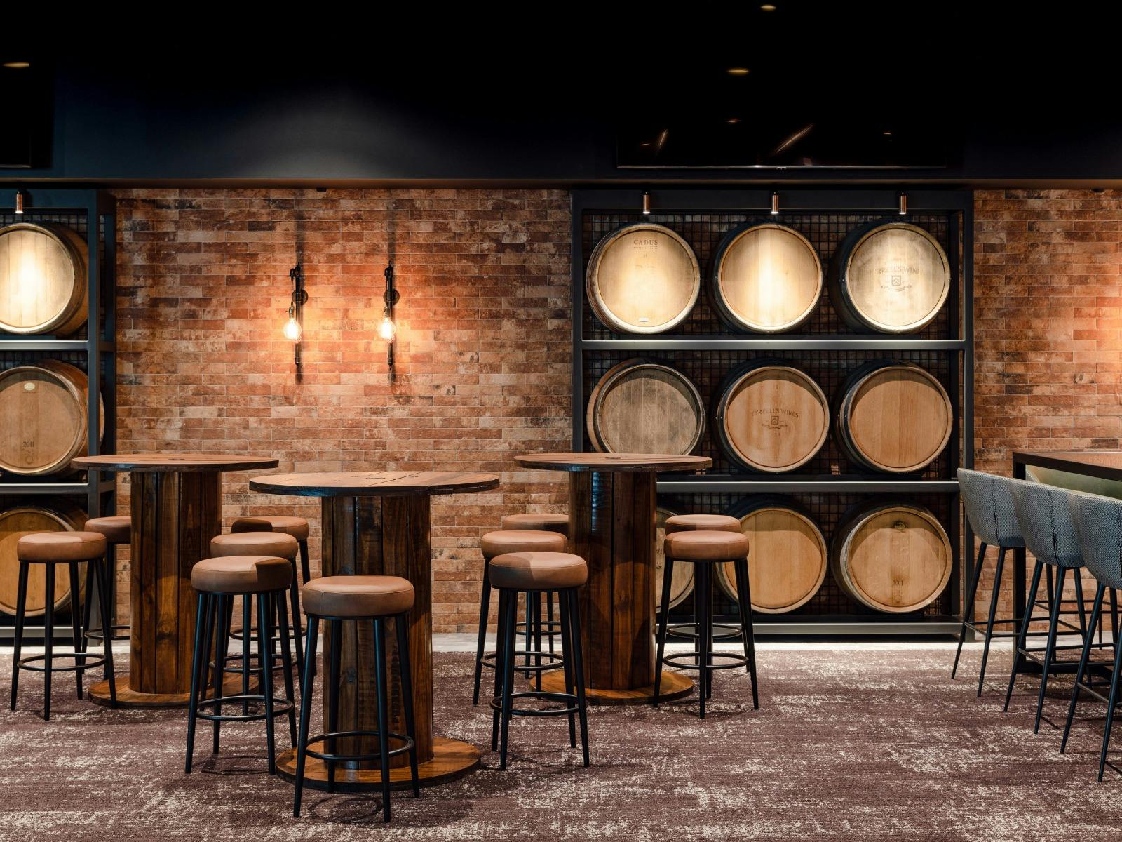 Cardiff Brewery seating