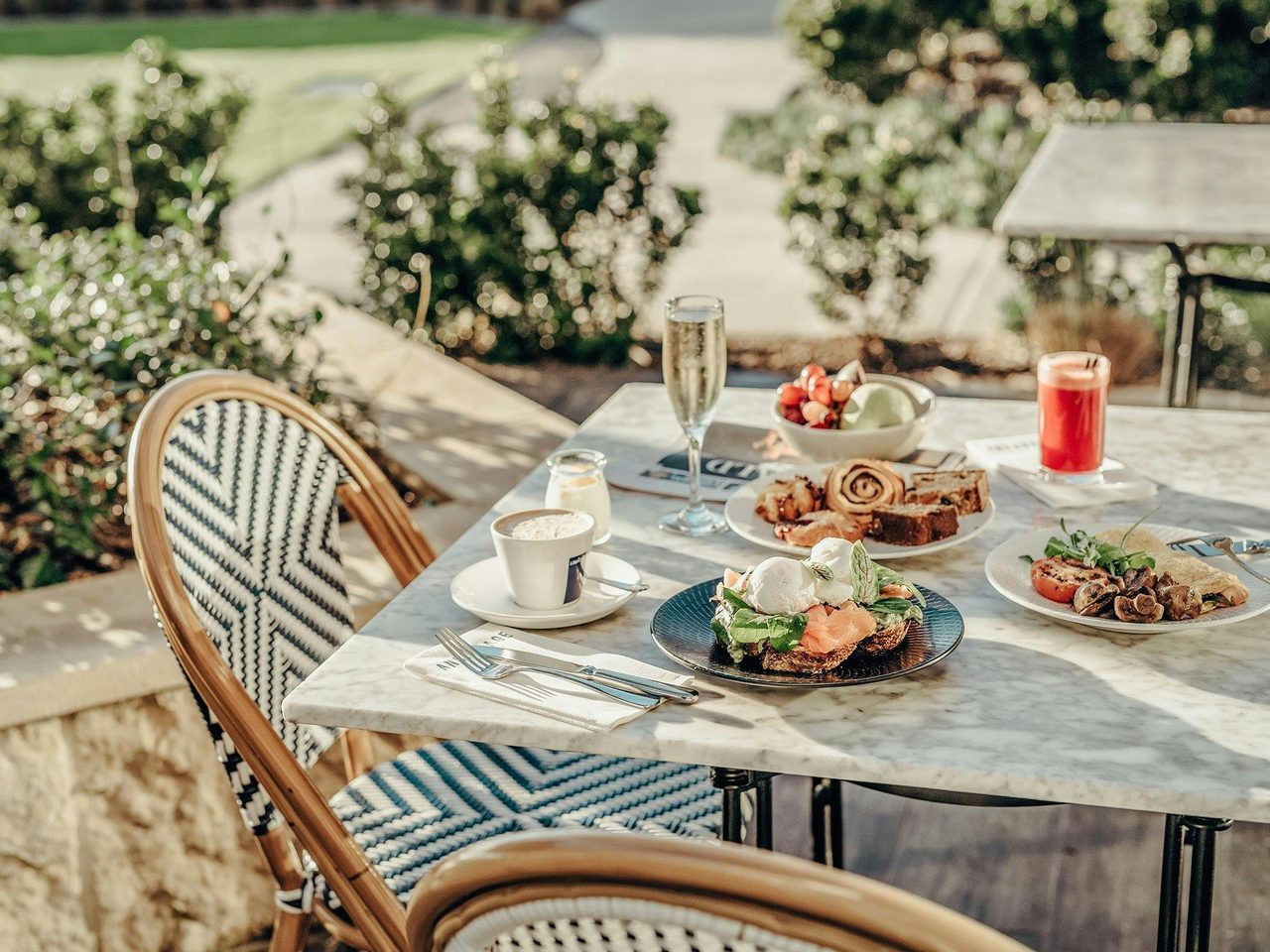 Sparkling Wine Breakfast