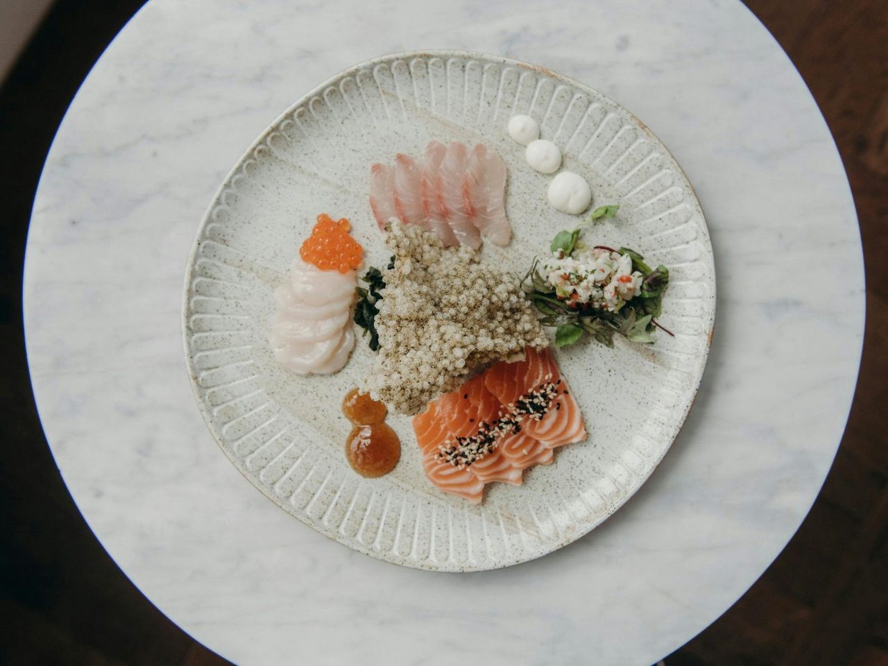 Sashimi platter