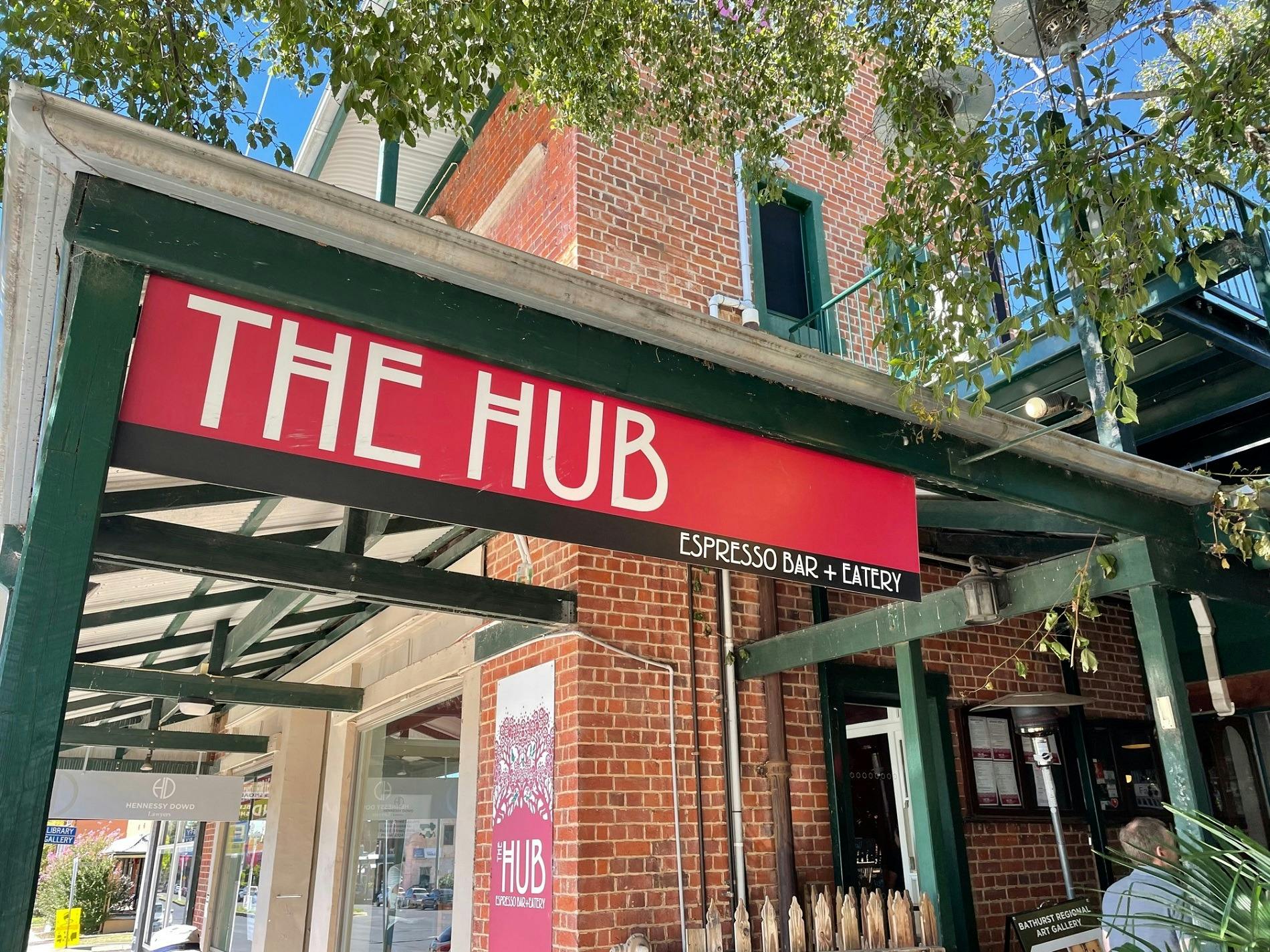 Entrance to The Hub