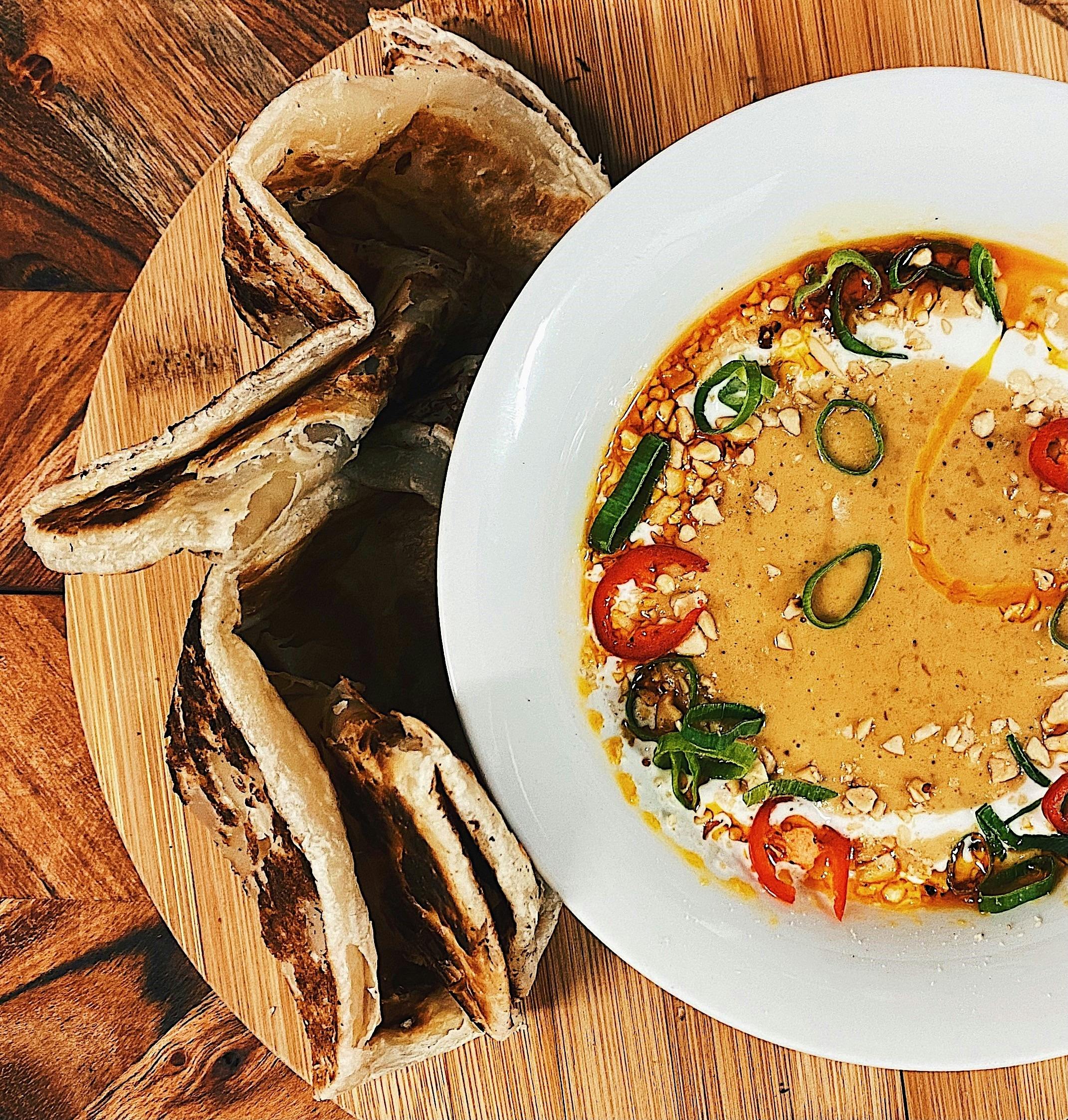 Asian style broth dish