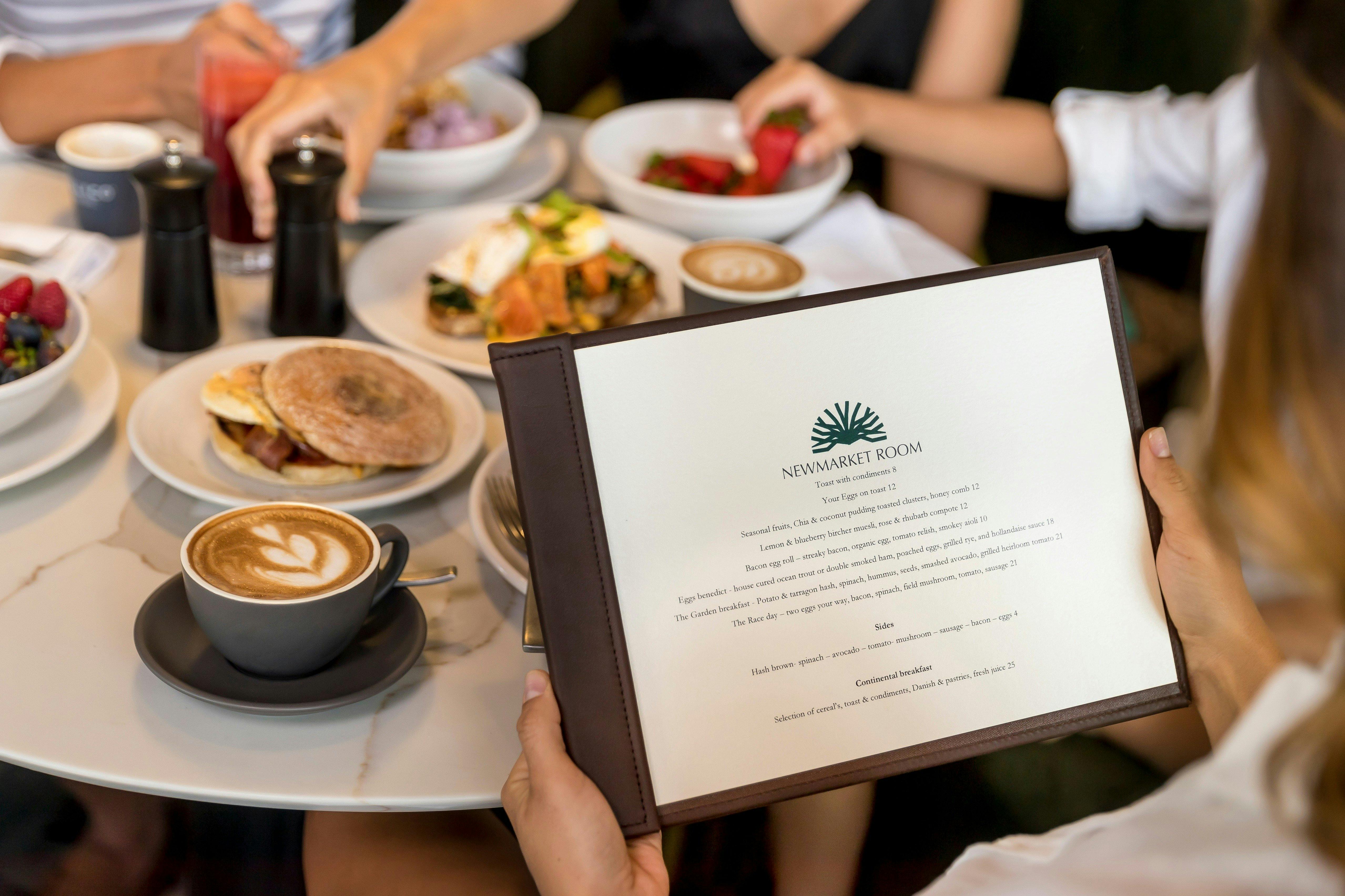 Breakfast at The Newmarket Room