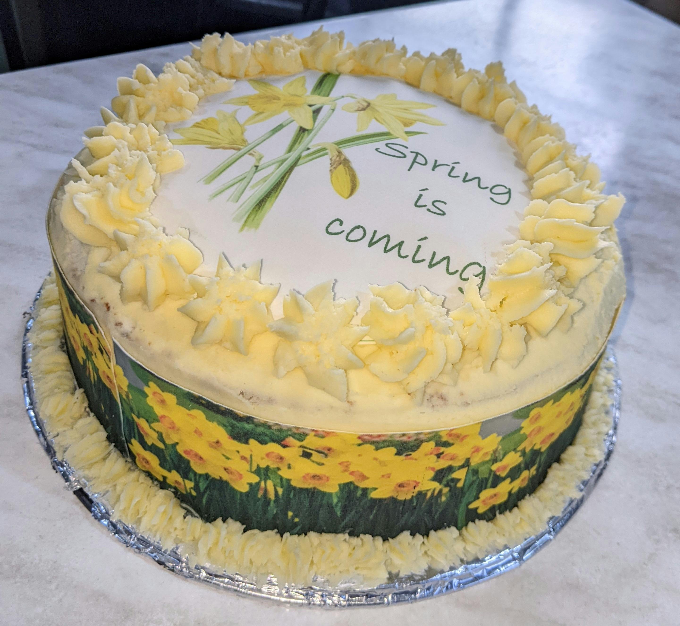 House made cakes eat in or to order