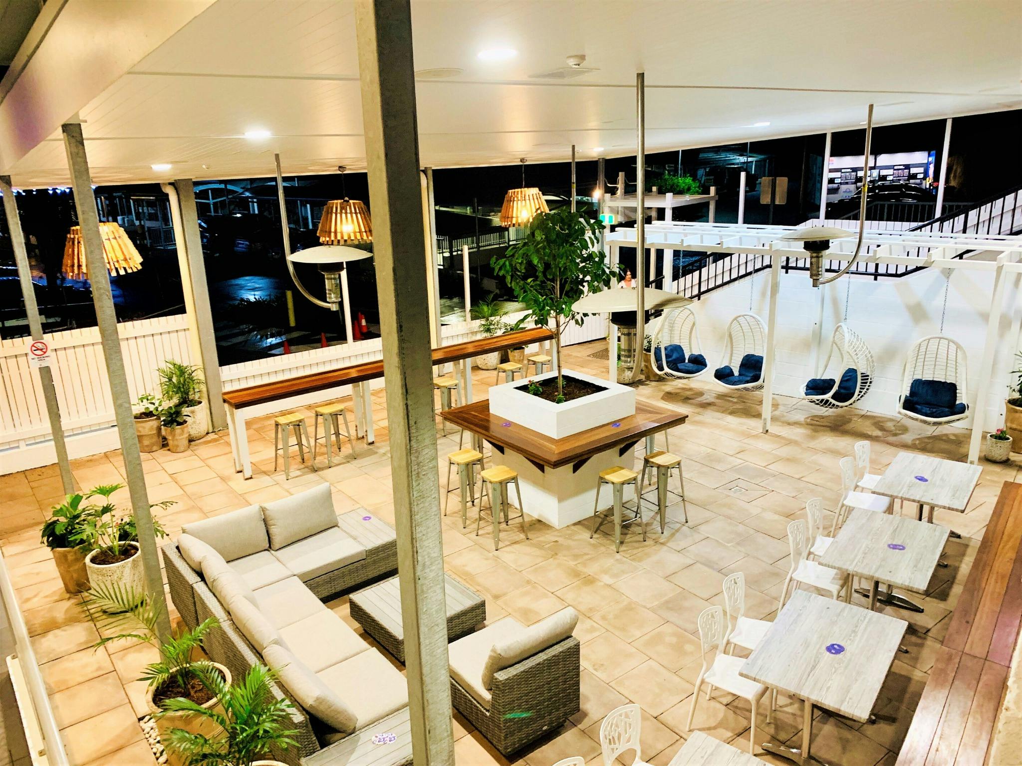 Outdoor functions spaces