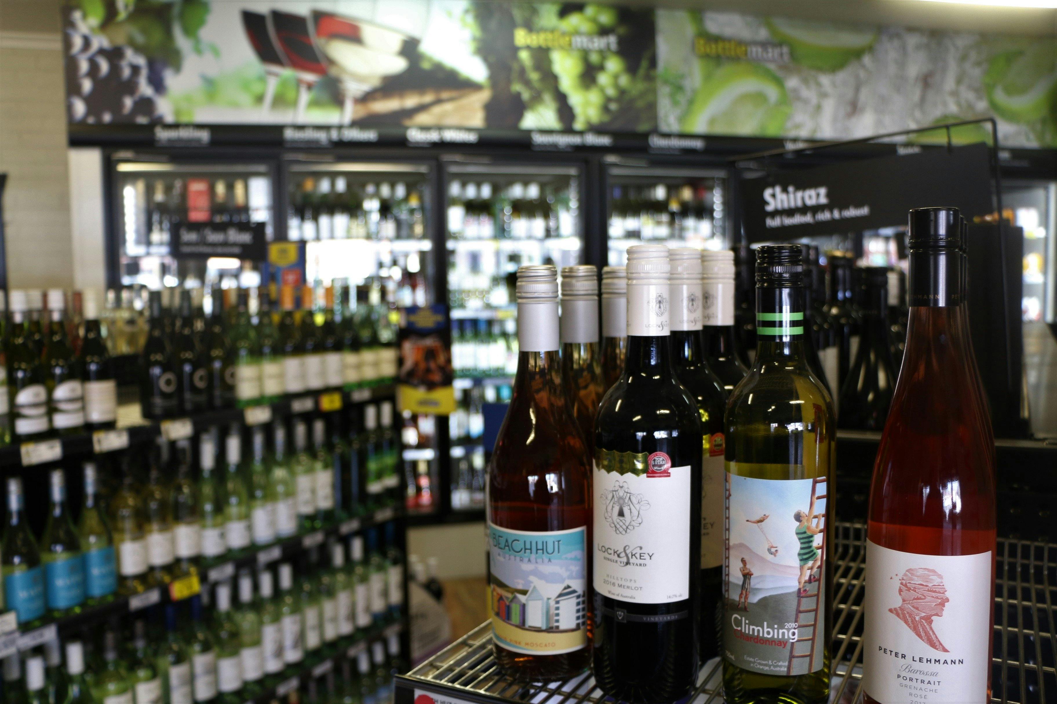 Walsh's Hotel bottle shop.