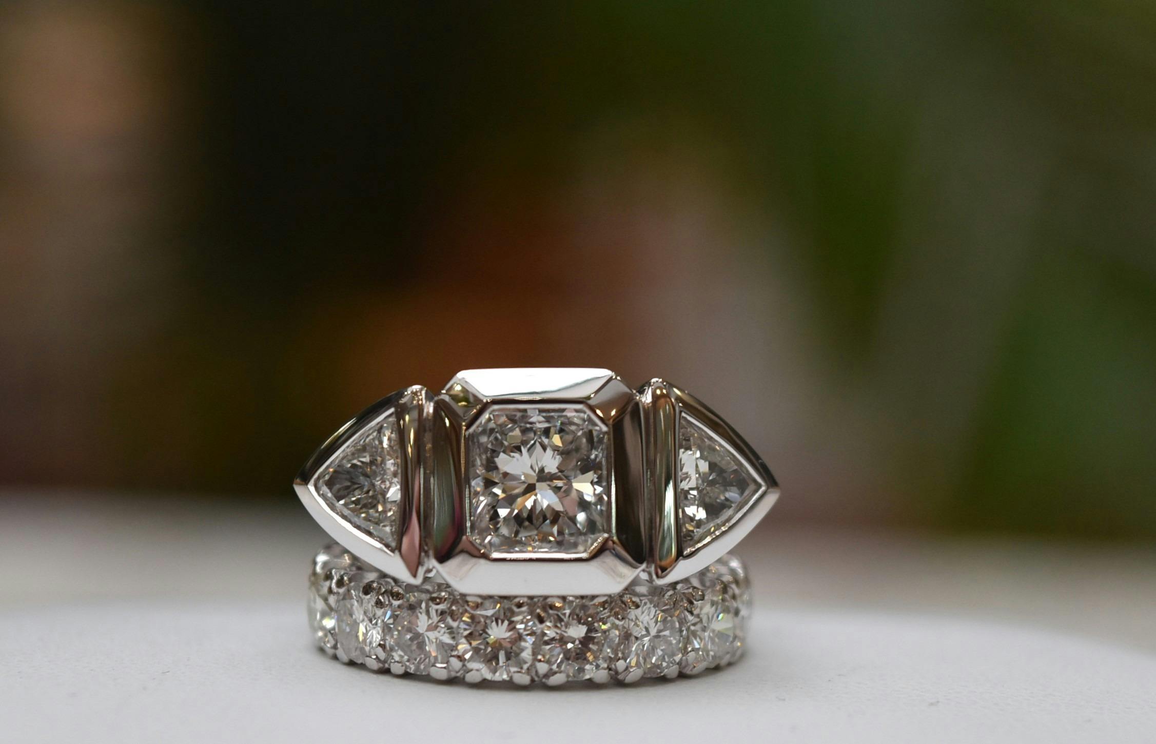 Diamond Bezel Ring