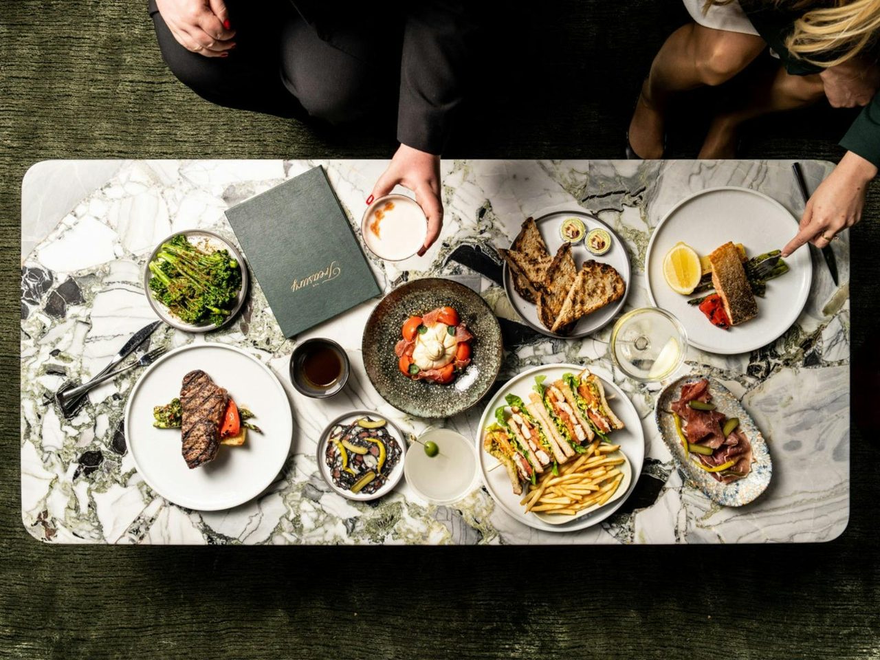 The Treasury food offering