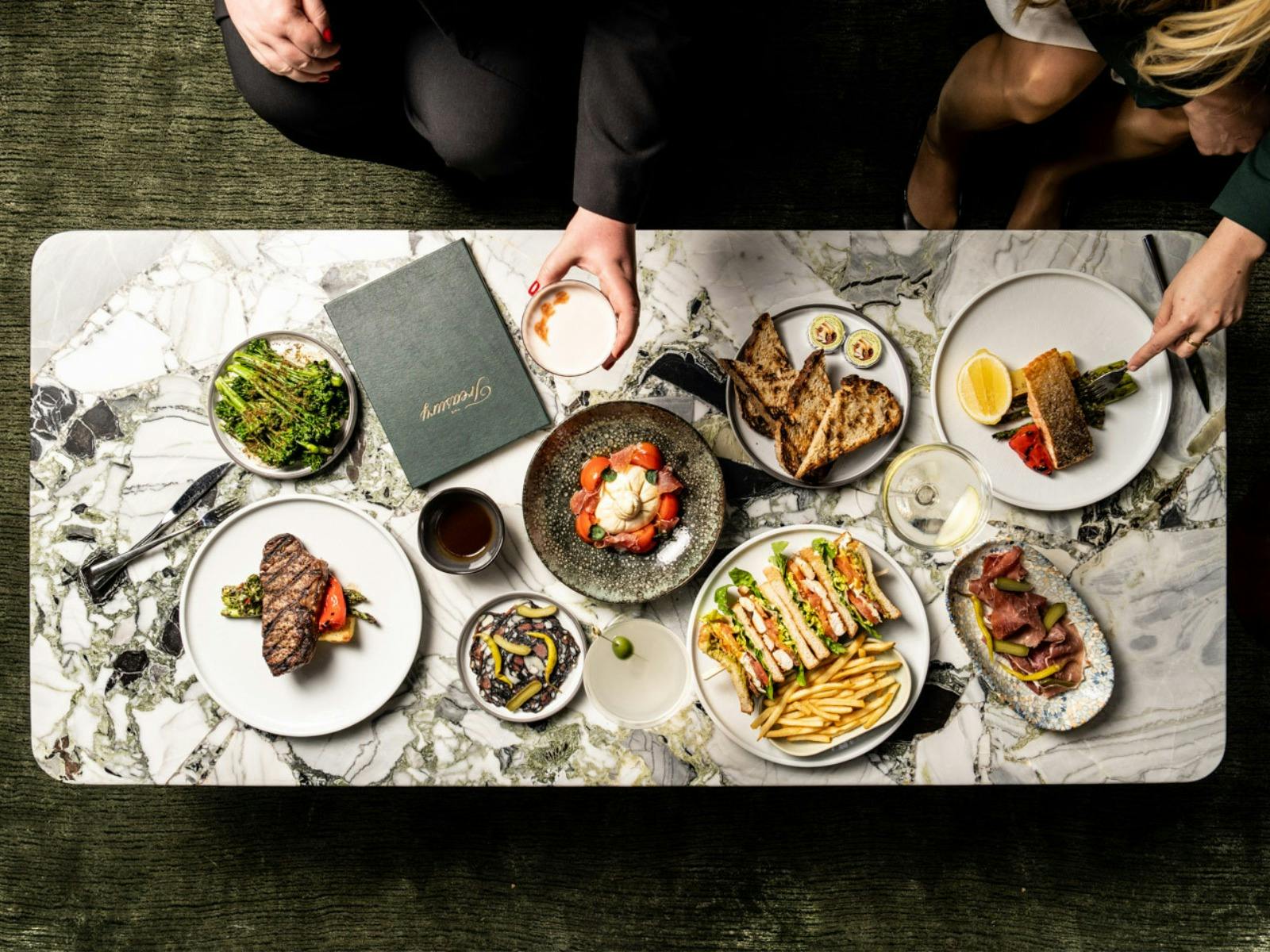 The Treasury food offering