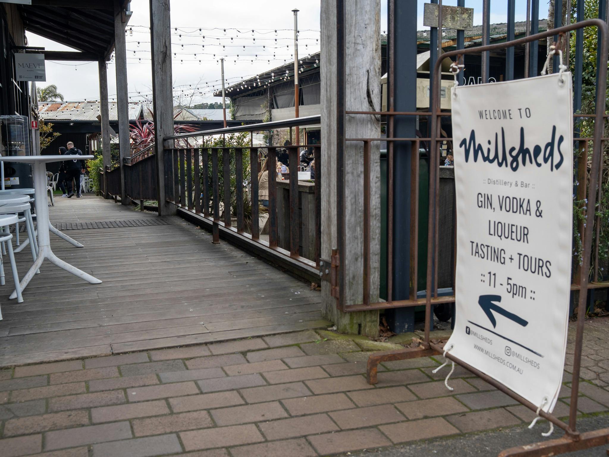 Entrance to The Courtyard