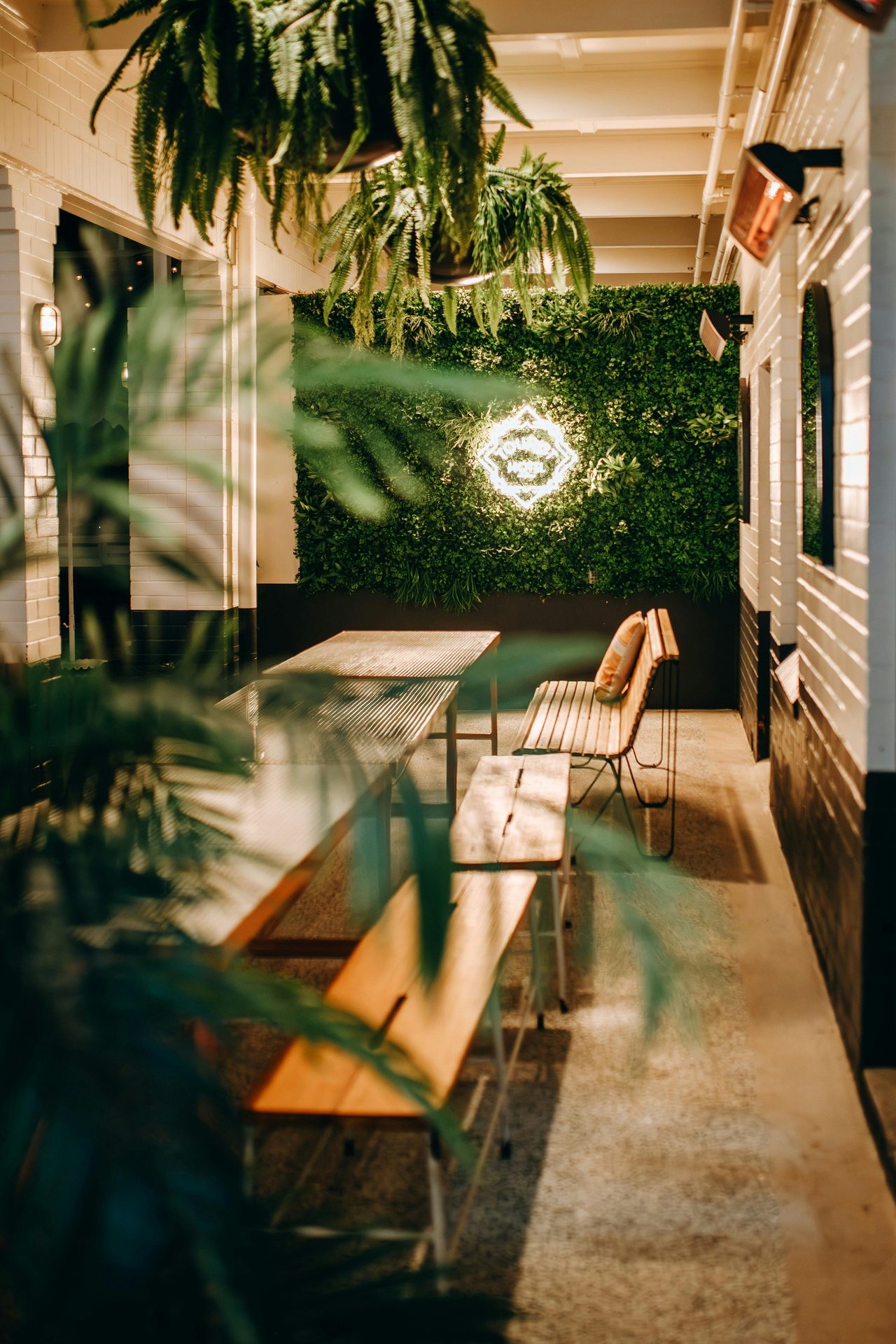 Beer garden