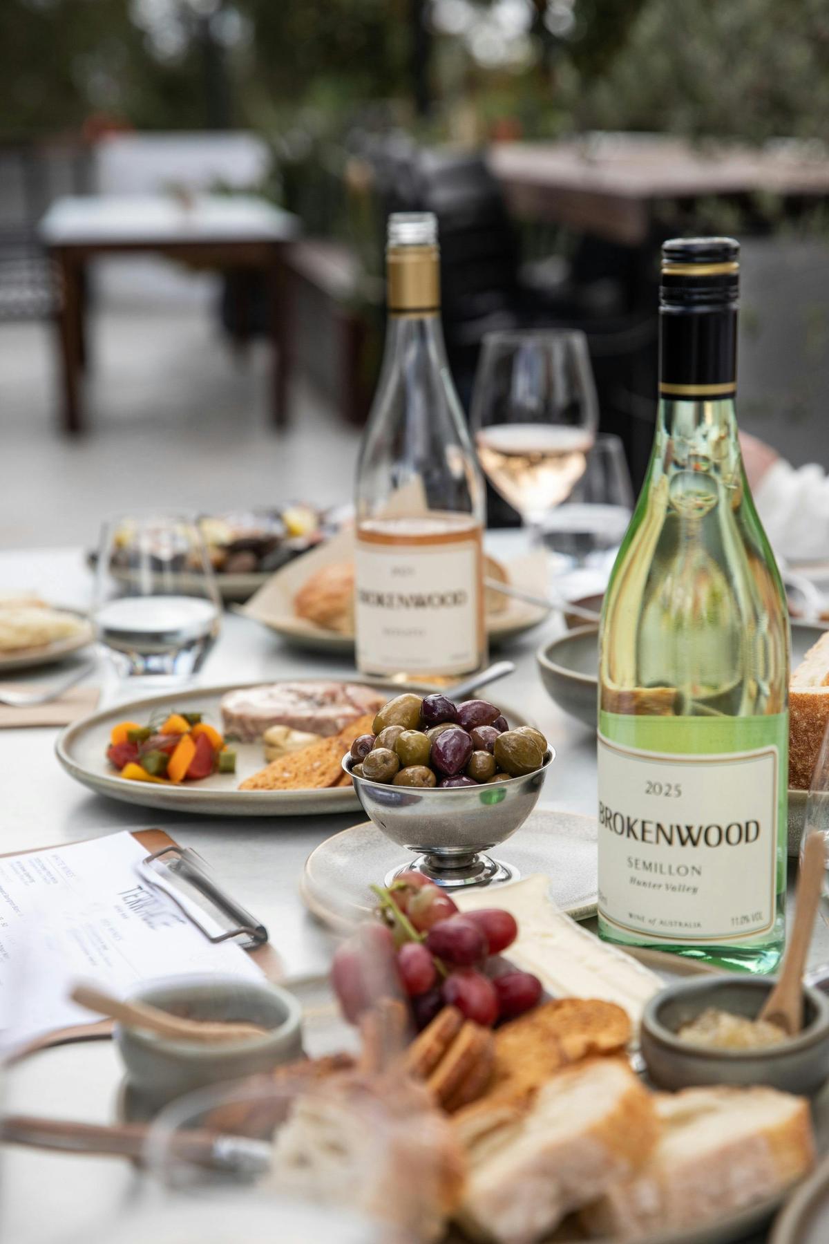 Dining at the Terrace Wine Bar