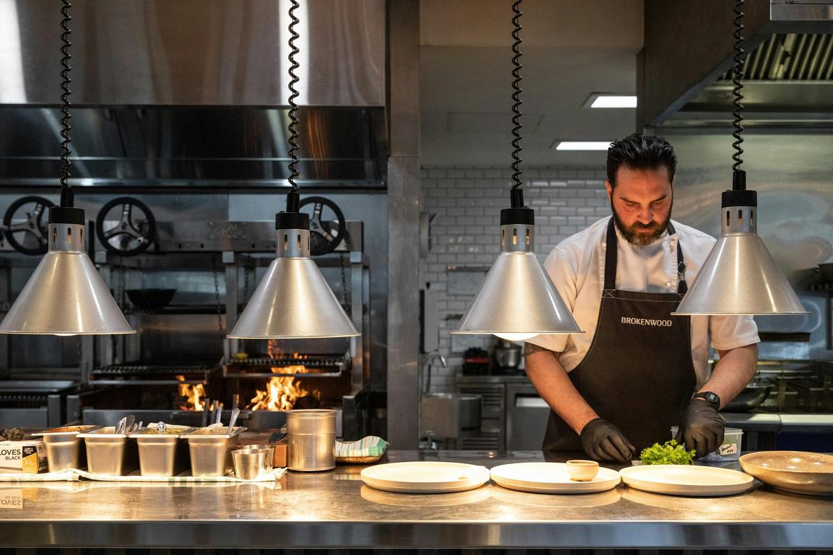 Executive Chef Sam Alexander at The Wood Restaurant