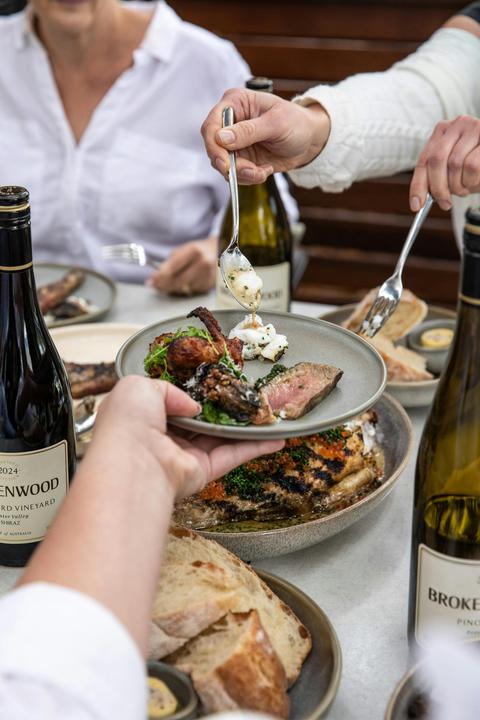 The Wood Restaurant at Brokenwood Wines