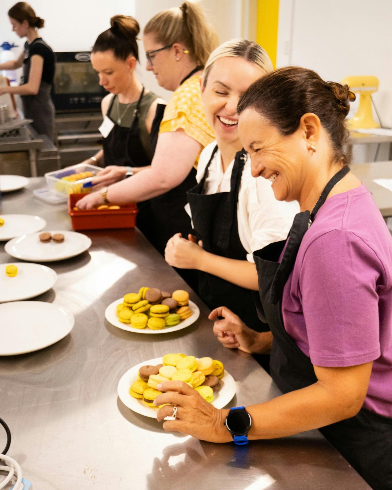 French Macaron class fun