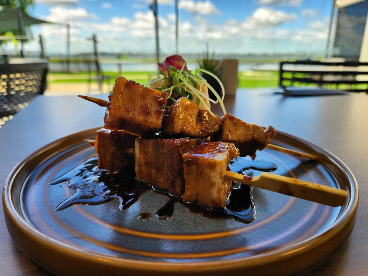 Pork Belly Kebab bites - entree