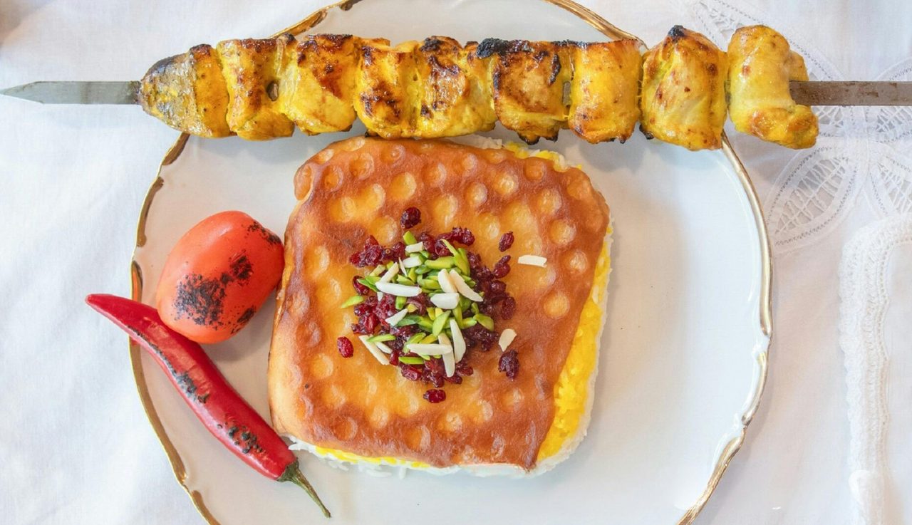 Tida Persian Joojeh Kebab Tahdig